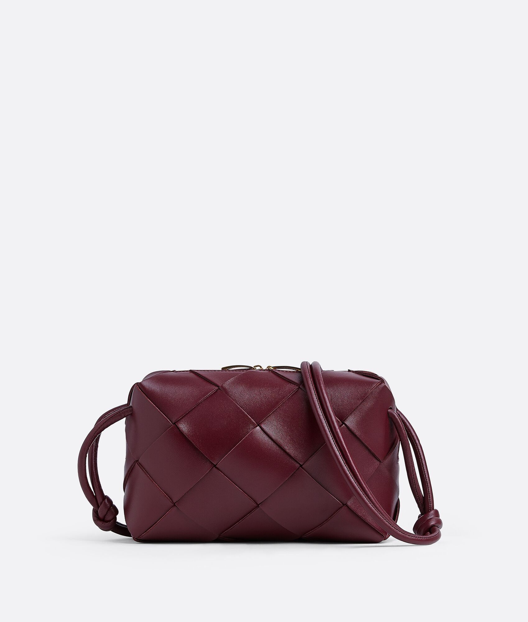 Bottega Veneta o1n1vont0325 Size: OS / Small Cassette Camera Bag Burgundy Size ONE SIZE - 4 Thumbnail