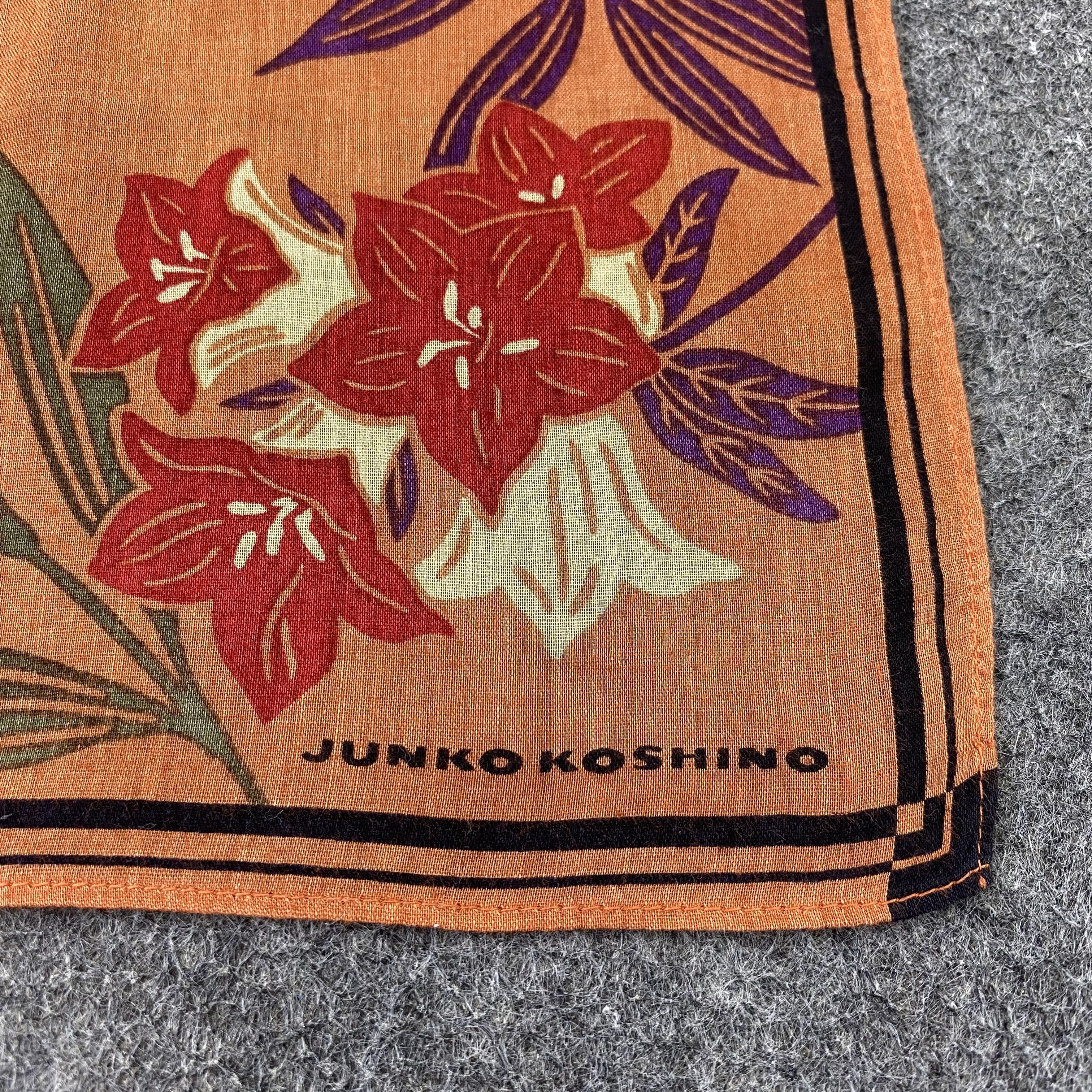 Japanese Brand Junko Koshino Handkerchief / Bandana / Neckerchief-B1345 Size ONE SIZE - 7 Thumbnail