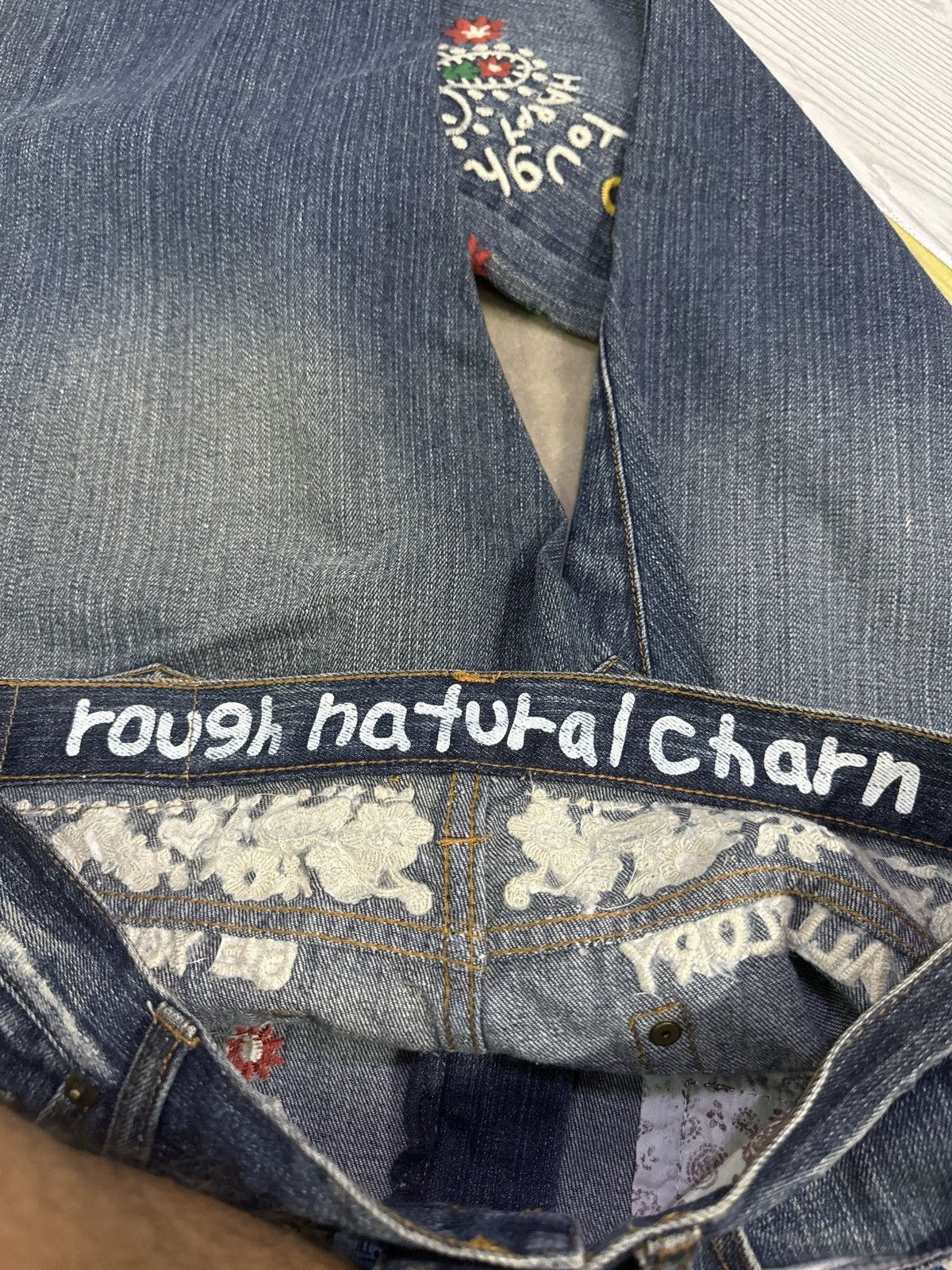 Hysteric Glamour Rough Natural Charm Embroidery Junya Watanabe Style Denim Size US 30 / EU 46 - 12 Thumbnail