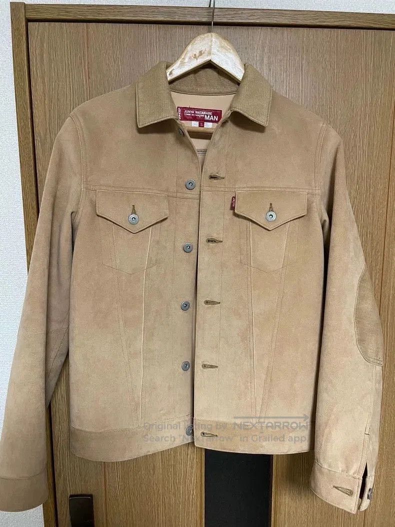 Junya Watanabe JUNYA WATANABE MAN x Levi's Suede Jacket. Size US S / EU 44-46 / 1 - 1 Thumbnail