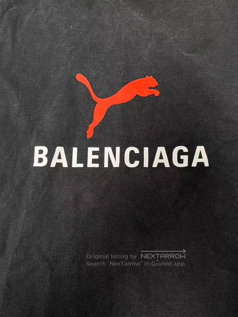 Balenciaga Balenciaga Short Sleeve Loose Fit Graphic T-Shirt Size US M / EU 48-50 / 2 - 3 Thumbnail