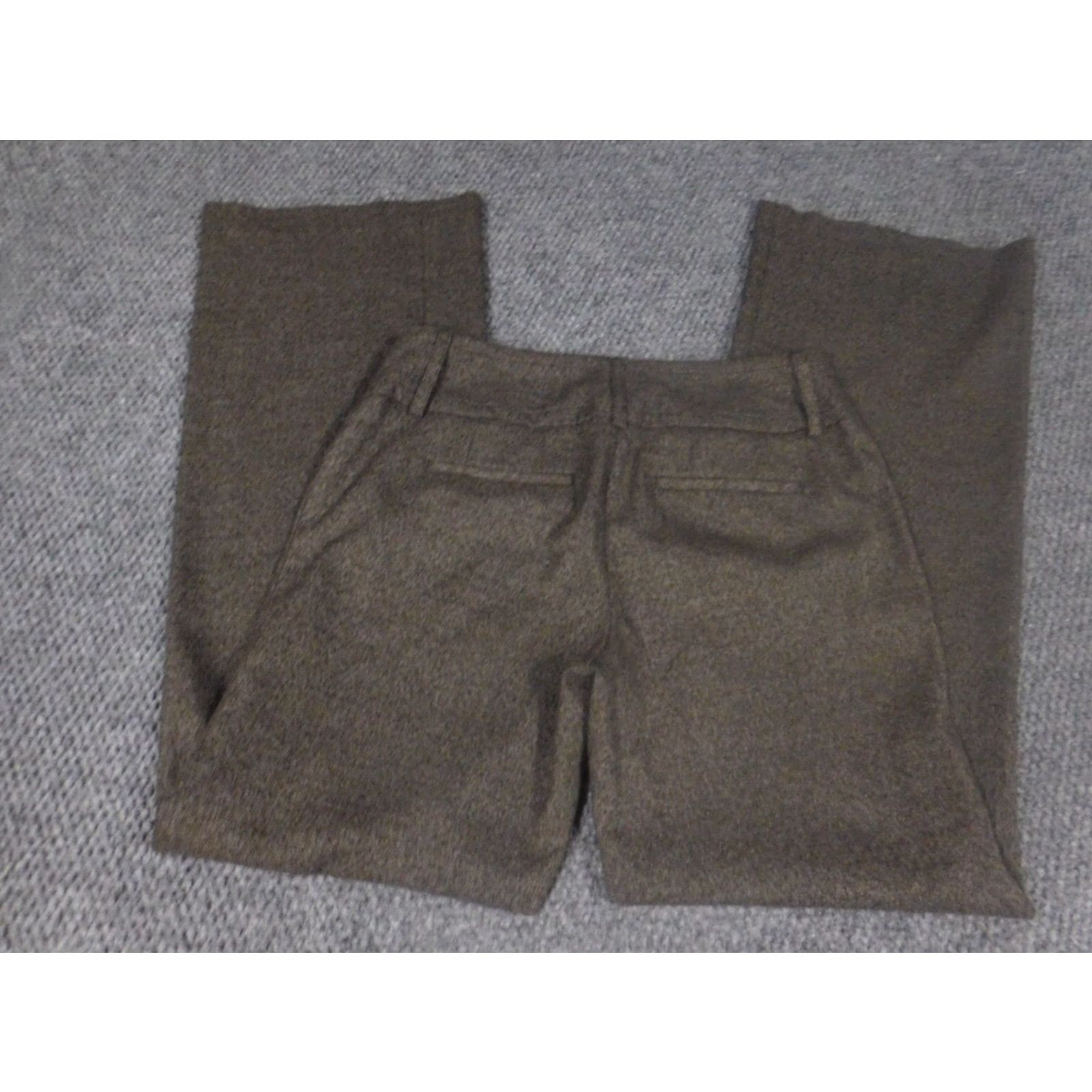 Apt. 9 Apt. 9 Womens Pants 4 Brown Straight Chino Cotton Microfiber Lightweight Regular Inseam 31 in Size 27" / US 4 / IT 40 - 5 Thumbnail