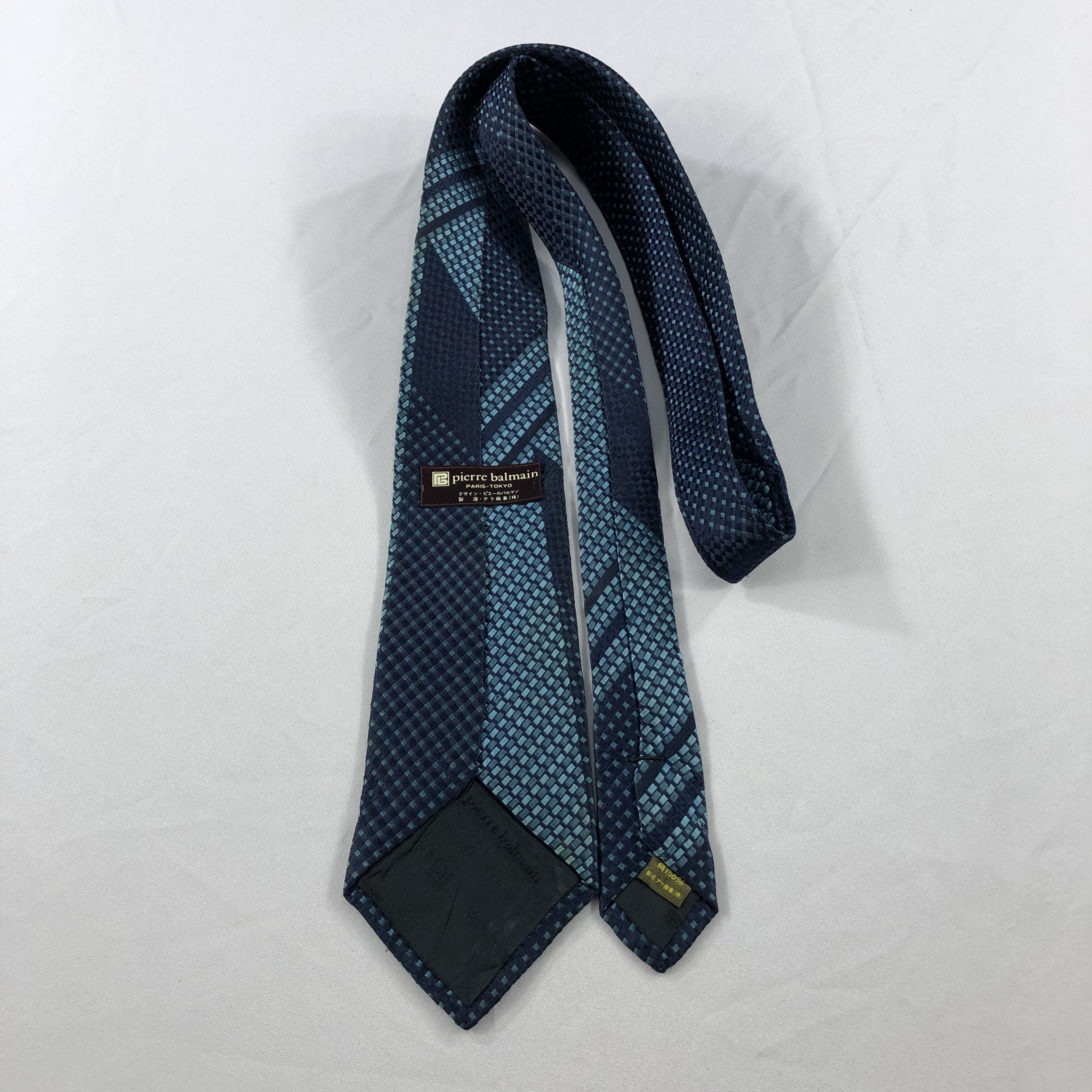 Pierre Balmain × Vintage Pierre Balmain Silk Neck Ties T96 Size ONE SIZE - 3 Thumbnail