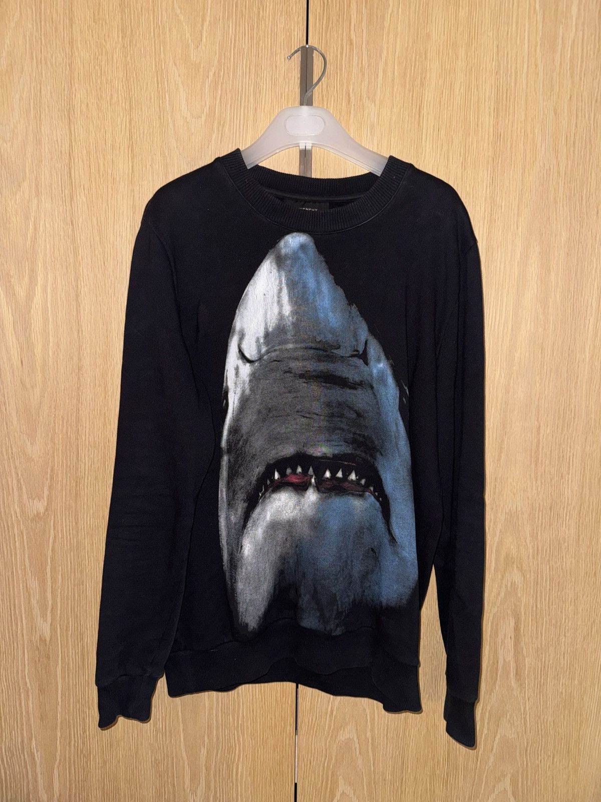Givenchy Givenchy Shark Print Sweatshirt - Fall/Winter 2012 Size US XXS / EU 40 - 1 Thumbnail
