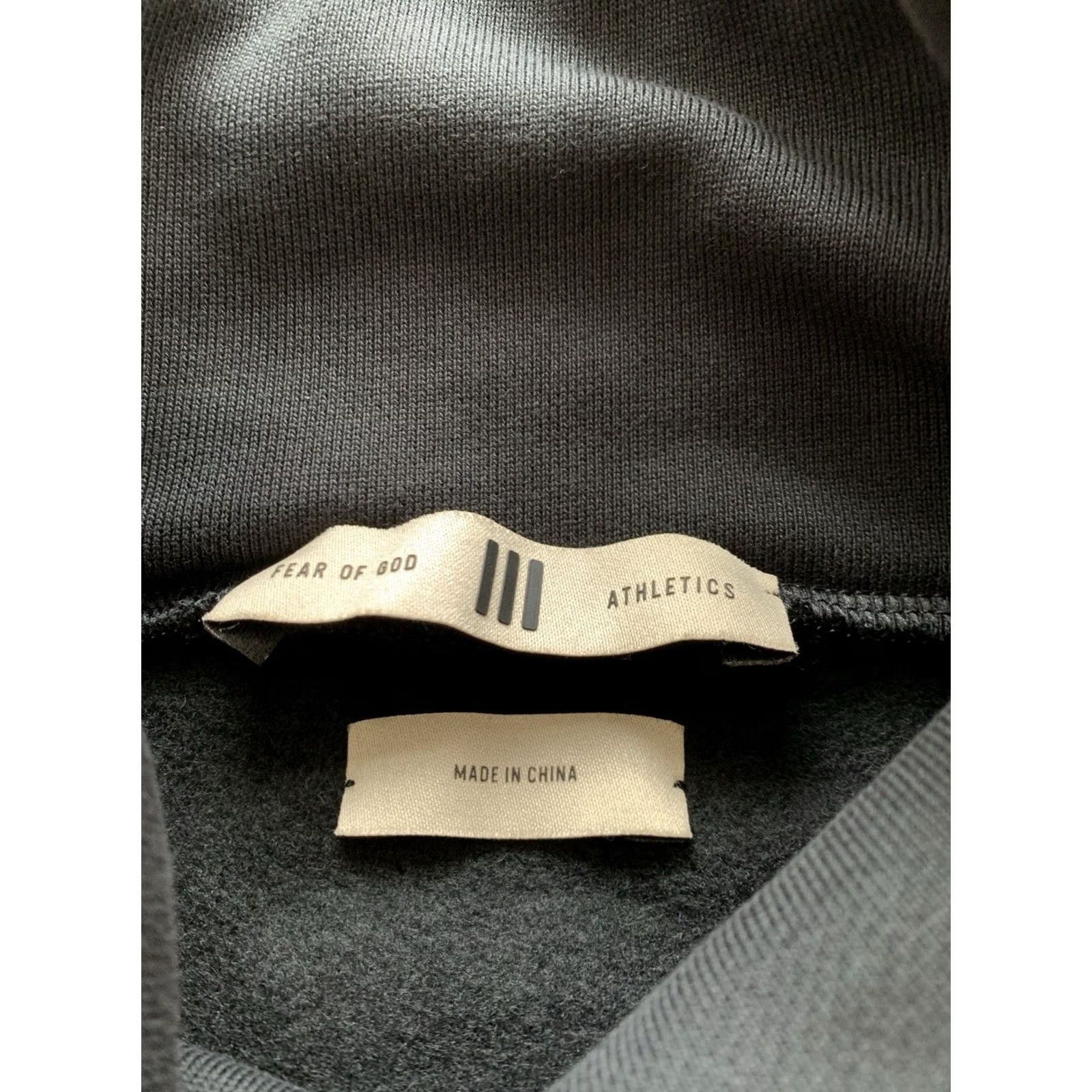 Fear of God ADIDAS Athletics FEAR OF GOD Sweatshirt - Black - Size M - Crew Neck - Long Sleeve - Pullover - Men Size US M / EU 48-50 / 2 - 4 Thumbnail