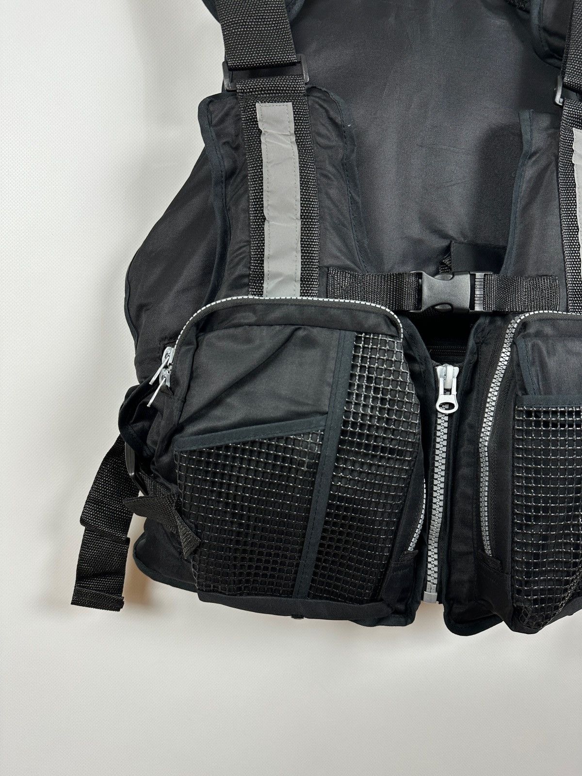 Japanese Brand Multipocket Cargo Utility Vest Y2K Size US XL / EU 56 / 4 - 9 Thumbnail