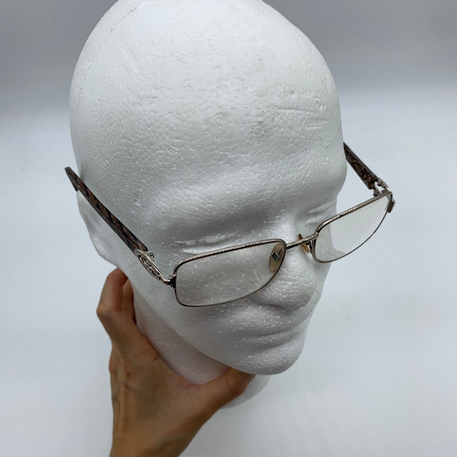 Other Women's Prescription Glasses Taupe Lace 3/17-155 Size ONE SIZE - 9 Thumbnail