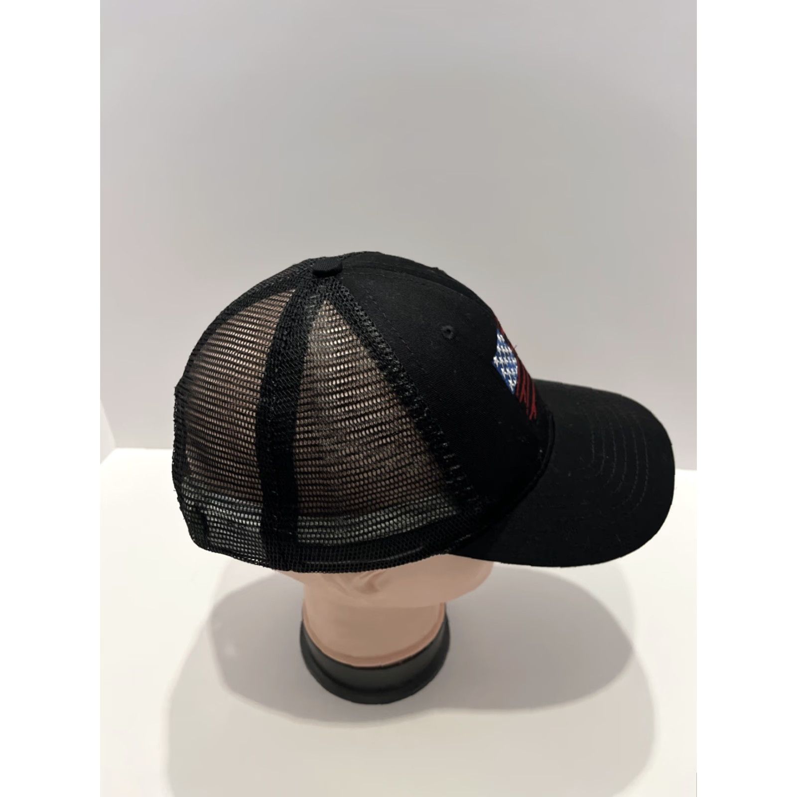 Vintage Crazy Shirts Surf United Hawaii Black Trucker Hat Cap Snapback Mens Adjustable Cap | Solid Pattern | Cotton Polyester | Men Size US M / EU 48-50 / 2 - 4 Thumbnail