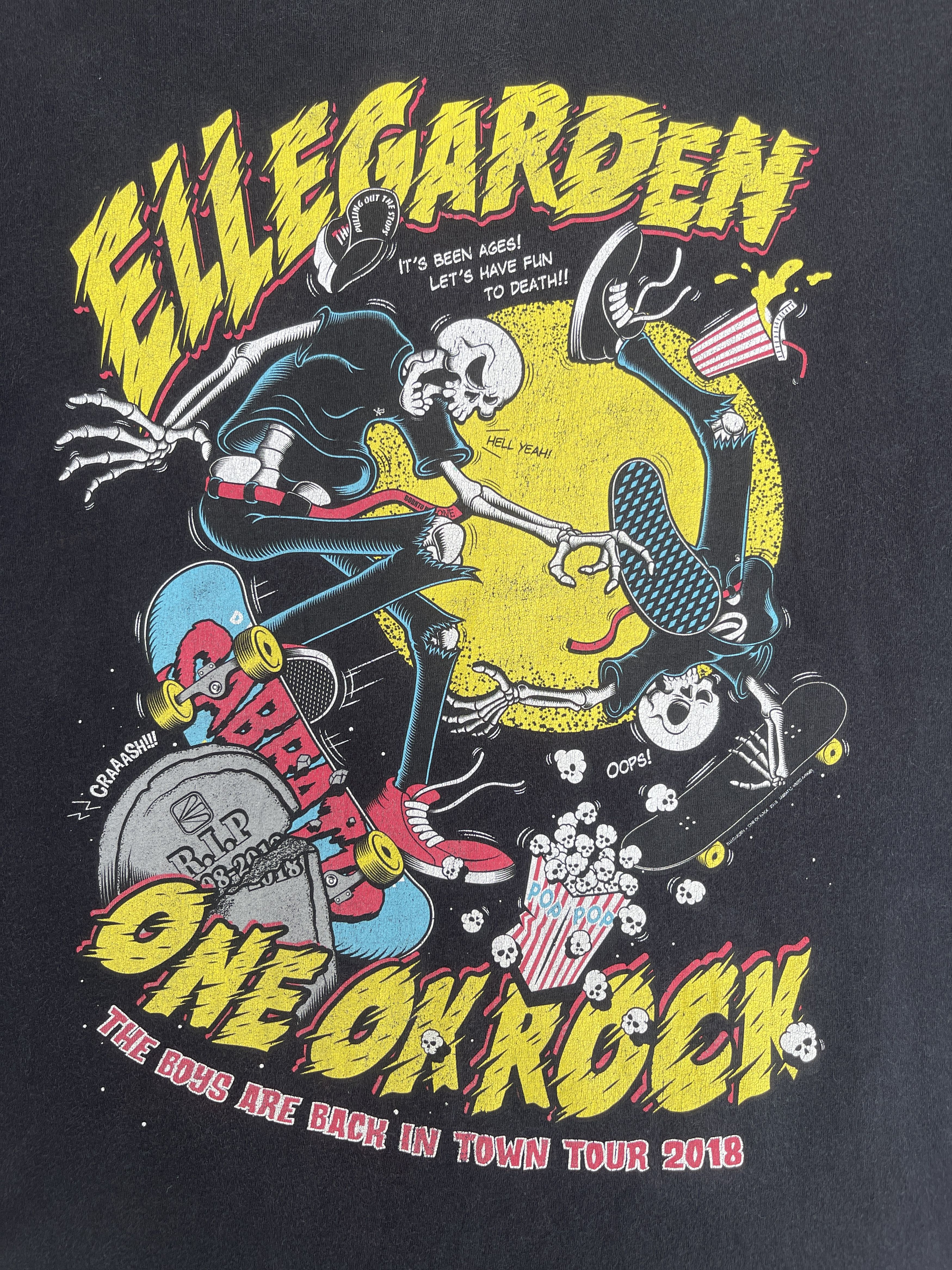 Band Tees LastDrop🔥Ellegarden x One Ok Rock Sabbat13 Skateboarding Tee Size US M / EU 48-50 / 2 - 12 Thumbnail