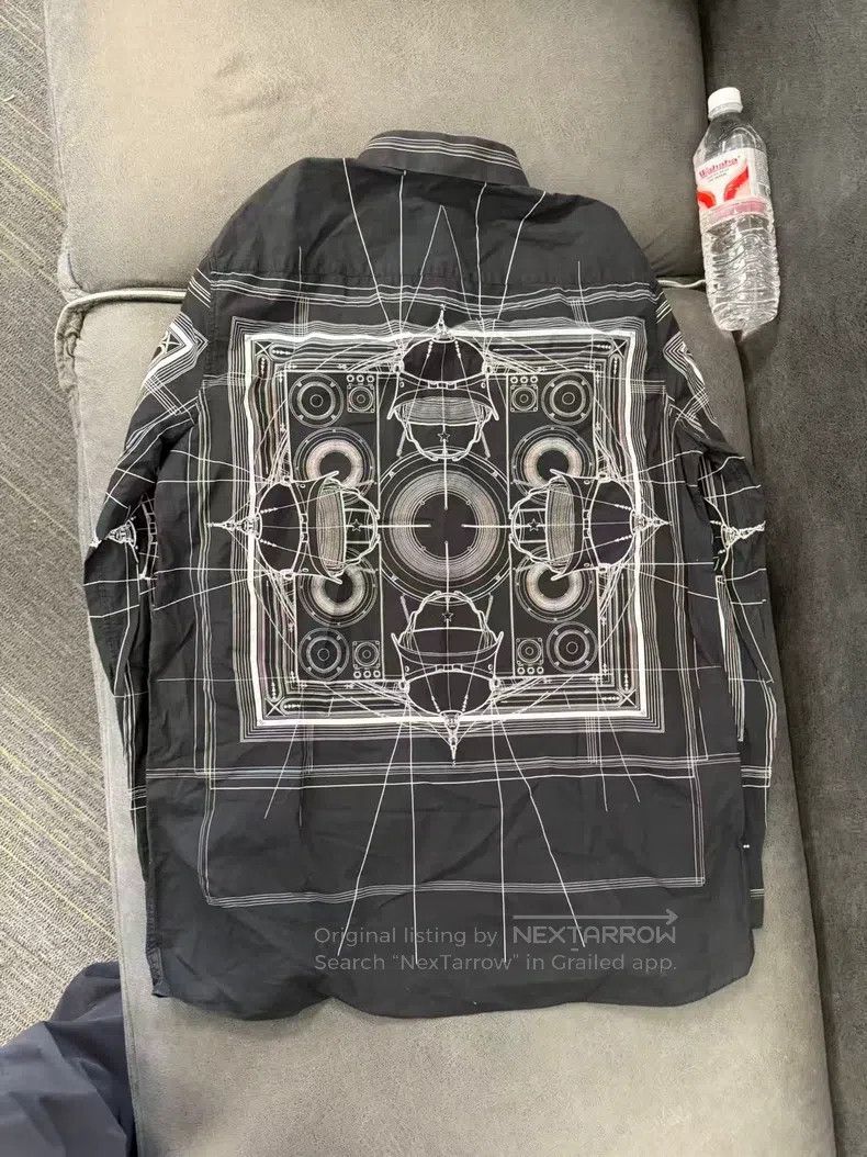 Givenchy Givenchy Size40 Classic cobra black long-sleeve shirt / siz Size US M / EU 48-50 / 2 - 1 Thumbnail