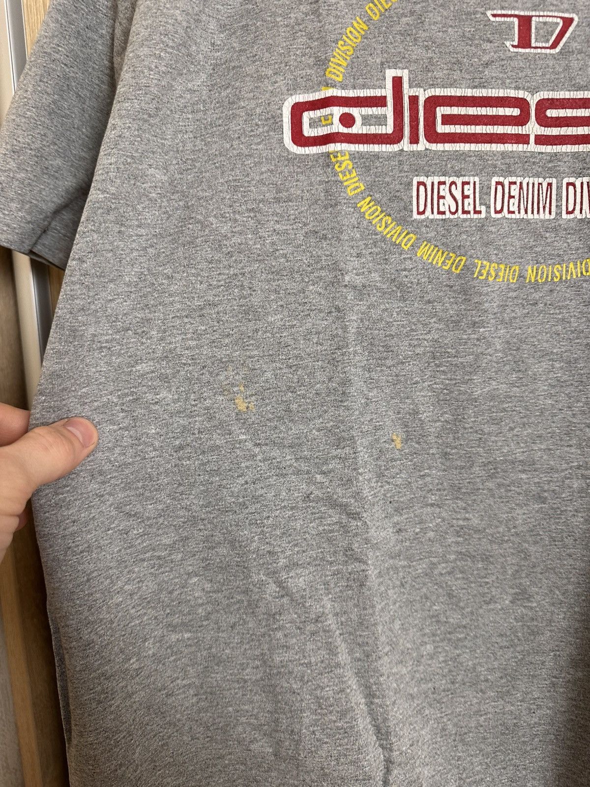 Diesel 🔥 Diesel Denim Division Vintage 90s Big Logo T Shirt Tee Y2K Size US L / EU 52-54 / 3 - 4 Thumbnail