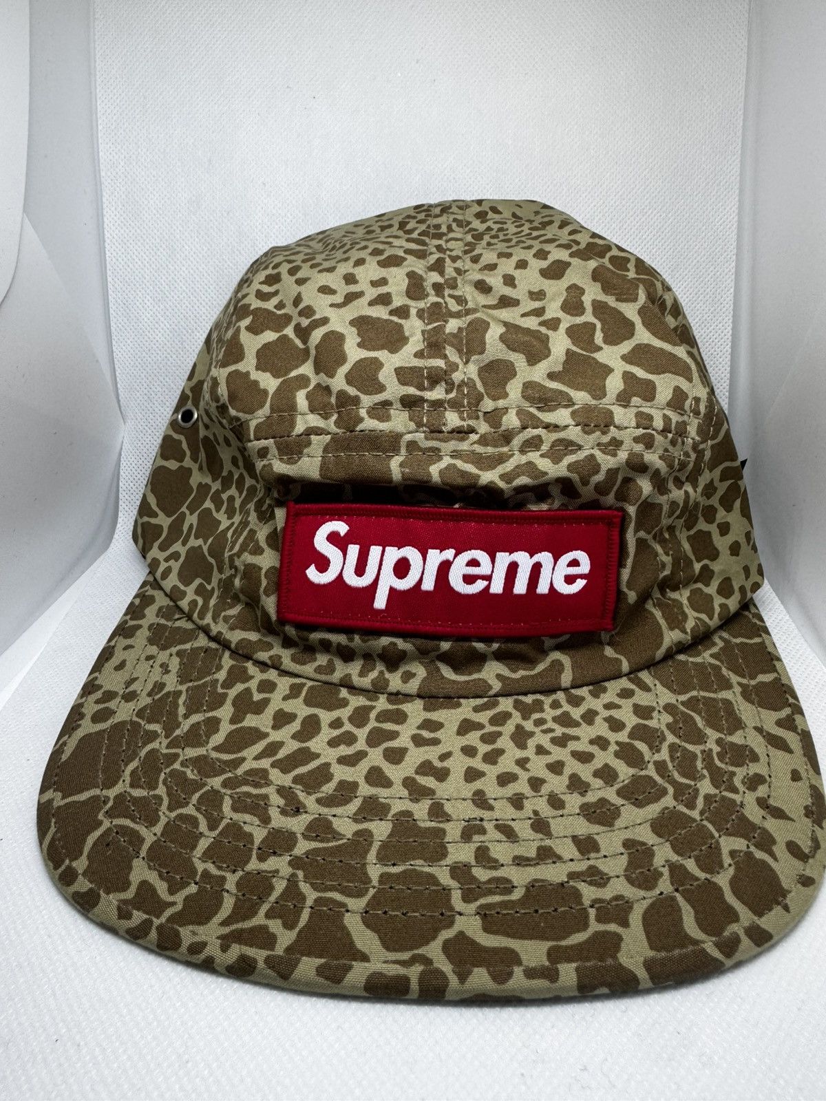 Supreme Supreme Giraffe Camo Camp Cap Box Logo Size ONE SIZE - 1 Thumbnail