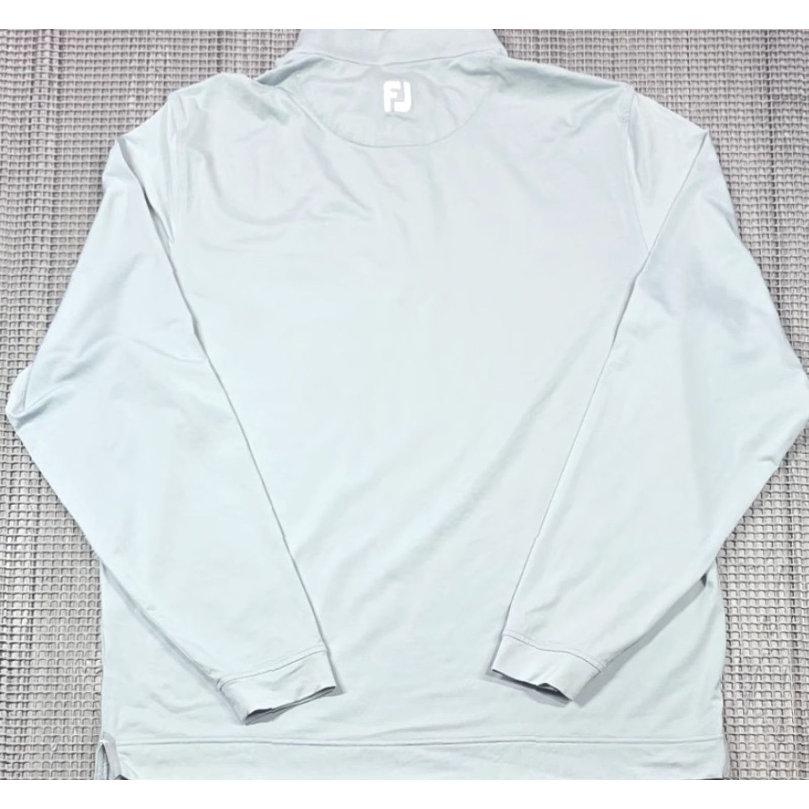 Footjoy FootJoy FJ Golf Men Light Blue Performance XL 1/4 Zip Pullover Governors Club NC Shirt Adult XL Blue 90s Sports Mens Size US XL / EU 56 / 4 - 3 Thumbnail