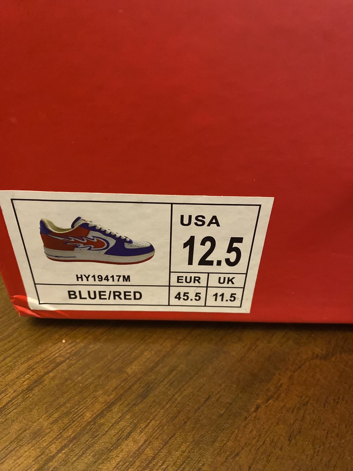Designer Custom Designer NAF 4th of July edition Size US 12.5 / EU 45-46 - 7 Thumbnail