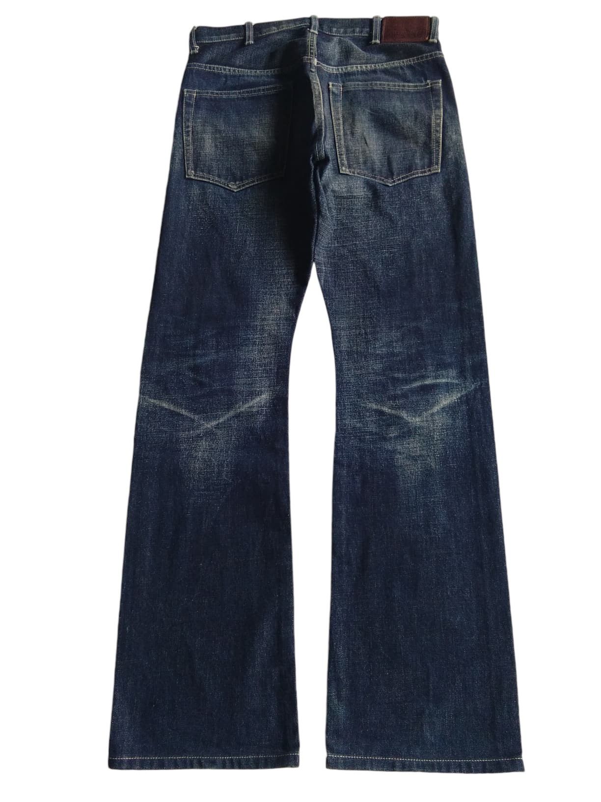 Tornado Mart FLARE JAPANESE MEN’S BIGI SELVEDGE RUSTY DENIM Size US 30 / EU 46 - 4 Thumbnail