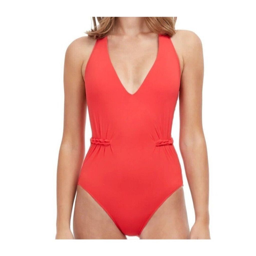 Other GOTTEX Braided Elegance V-Collar One-Piece. Size 14. NWT Size ONE SIZE - 1 Thumbnail