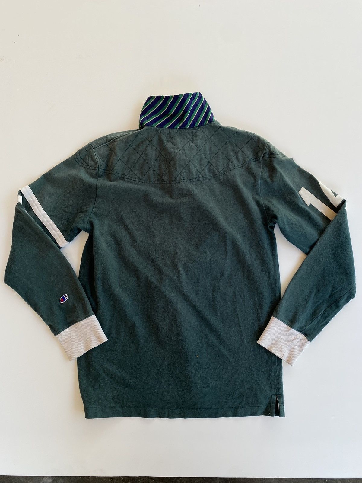 Champion × Vintage Vintage Champion Polo Shirt Long Sleeve Size US L / EU 52-54 / 3 - 2 Thumbnail