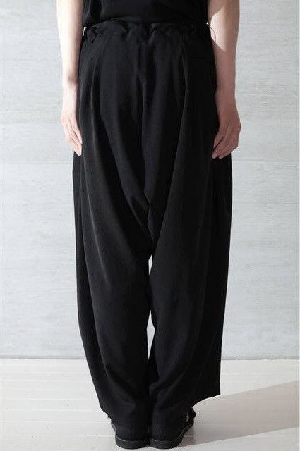 Yohji Yamamoto Yohji Yamamoto Pour Homme SS20 Pleated Tuxedo Sarouel Pants Size US 35 - 5 Thumbnail