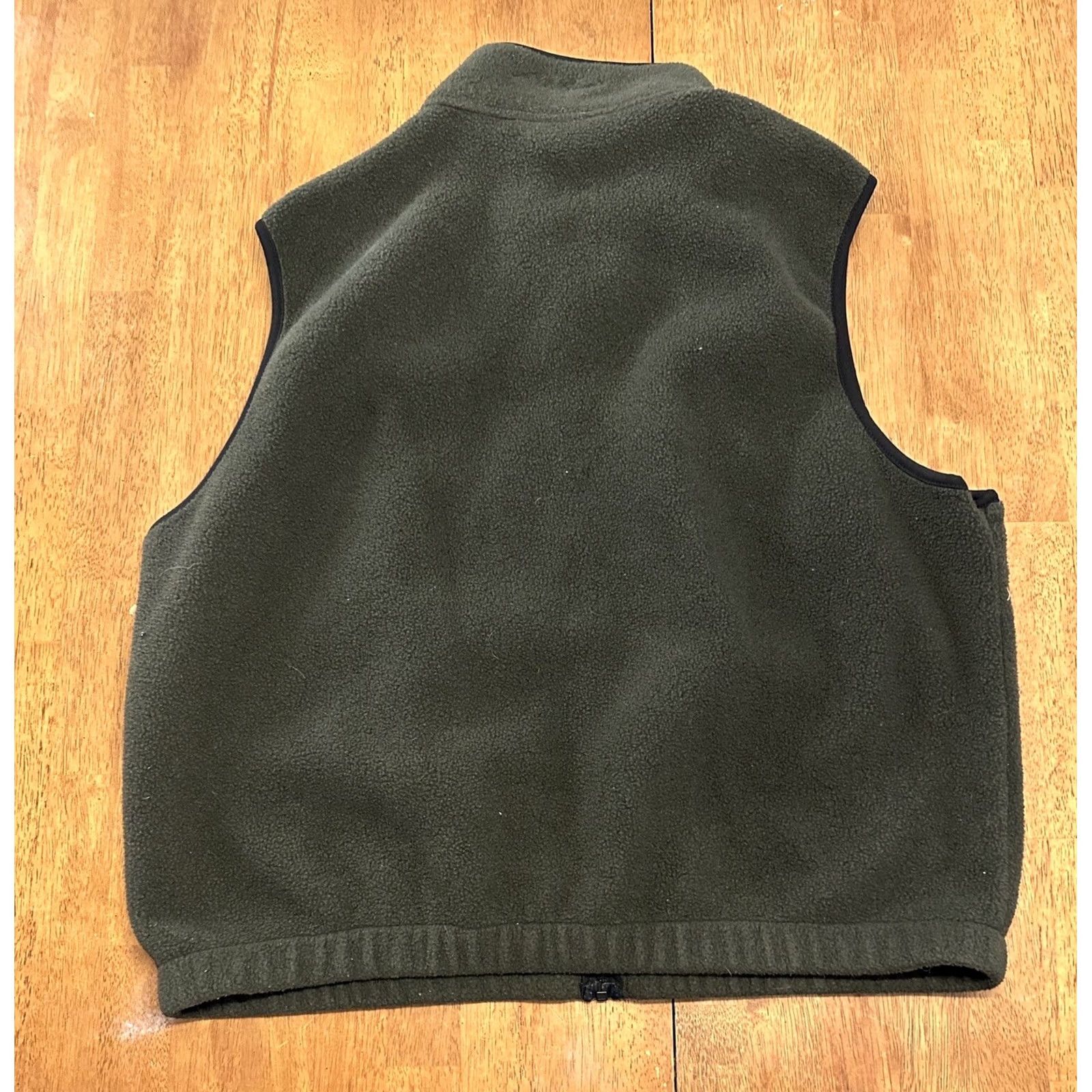 Eddie Bauer Eddie Bauer Full Zip Fleece Vest Jacket 2XL Men's Green Size US XXL / EU 58 / 5 - 3 Thumbnail
