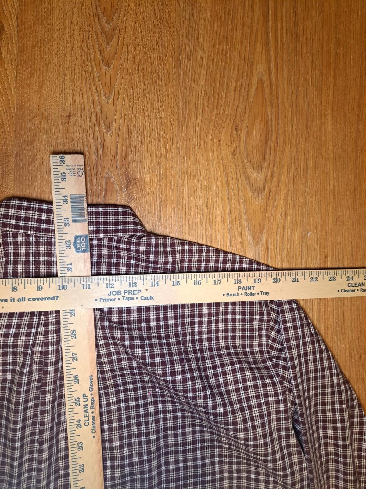 L.L. Bean LL Bean Button Up Dress Shirt Mens XLT Red Plaid 100% Cotton Size US XL / EU 56 / 4 - 9 Thumbnail