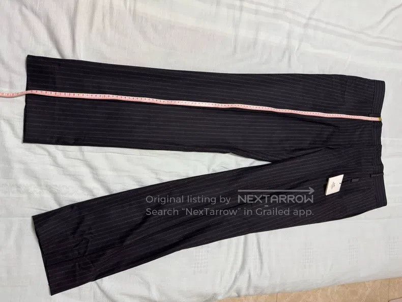 Hermes Hermes Casual pants with 98% wool and 2% mulberry silk Size US 44 / EU 60 - 4 Thumbnail