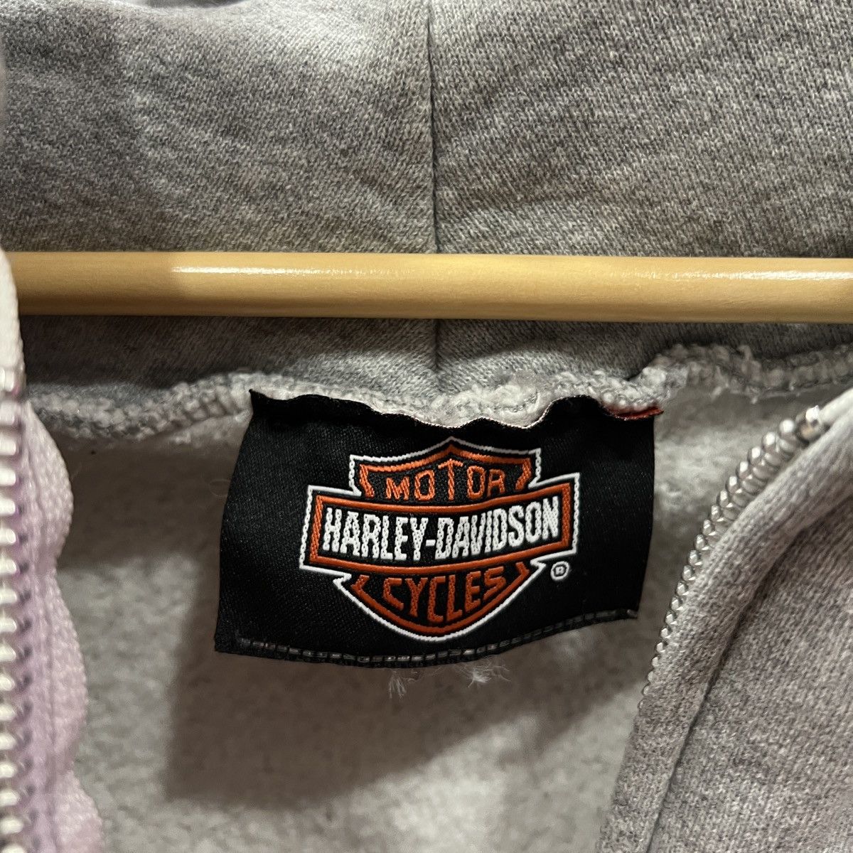 Harley Davidson vintage harley davidson zip-up hoodie Size US XL / EU 56 / 4 - 5 Thumbnail