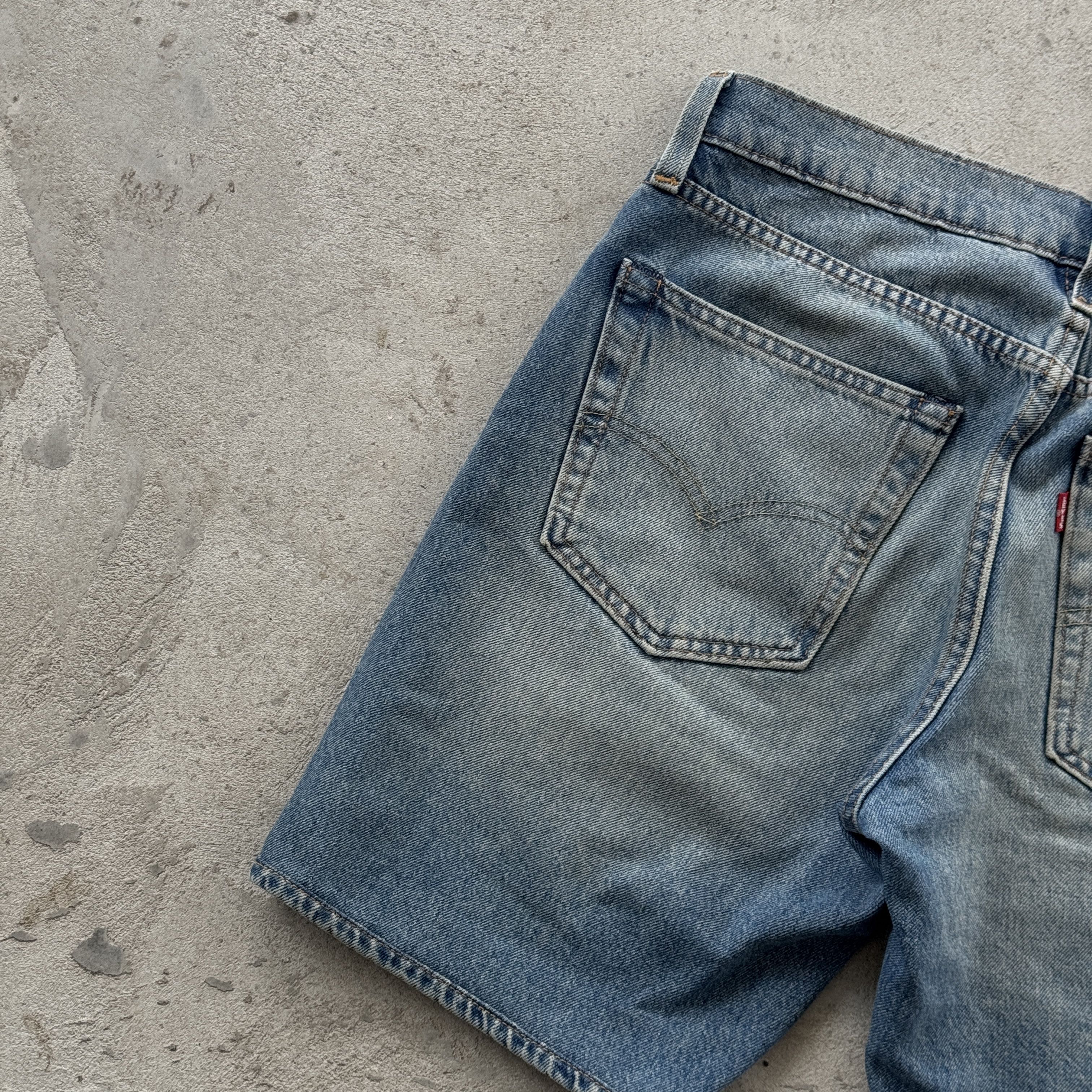 Levi's Vintage Levi's Premium 511 Slim Fit Denim Shorts Blue Size US 31 - 4 Thumbnail