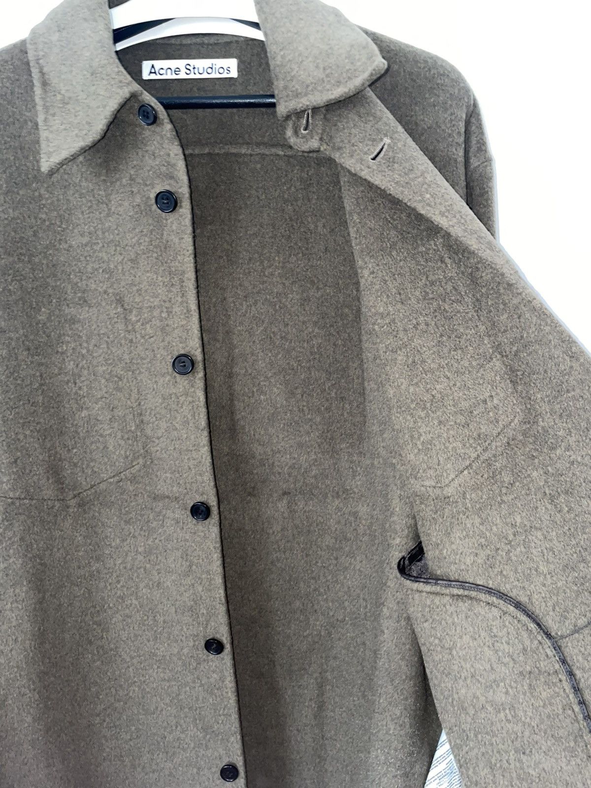 Acne Studios Acne Studios Wool Shirt Size US M / EU 48-50 / 2 - 7 Thumbnail