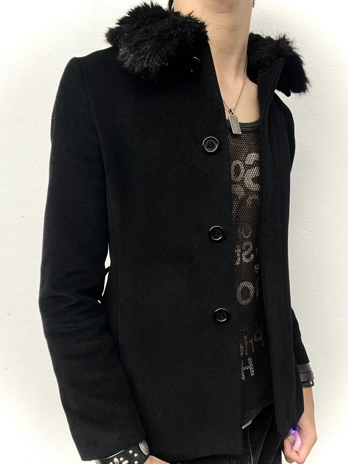 Yohji Yamamoto INED by Yohji Yamamoto Fur Jacket Size US M / EU 48-50 / 2 - 1 Thumbnail