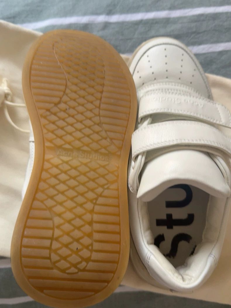 Acne Studios Acne Studios White flat shoes Size US 5.5 / IT 35.5 - 5 Thumbnail