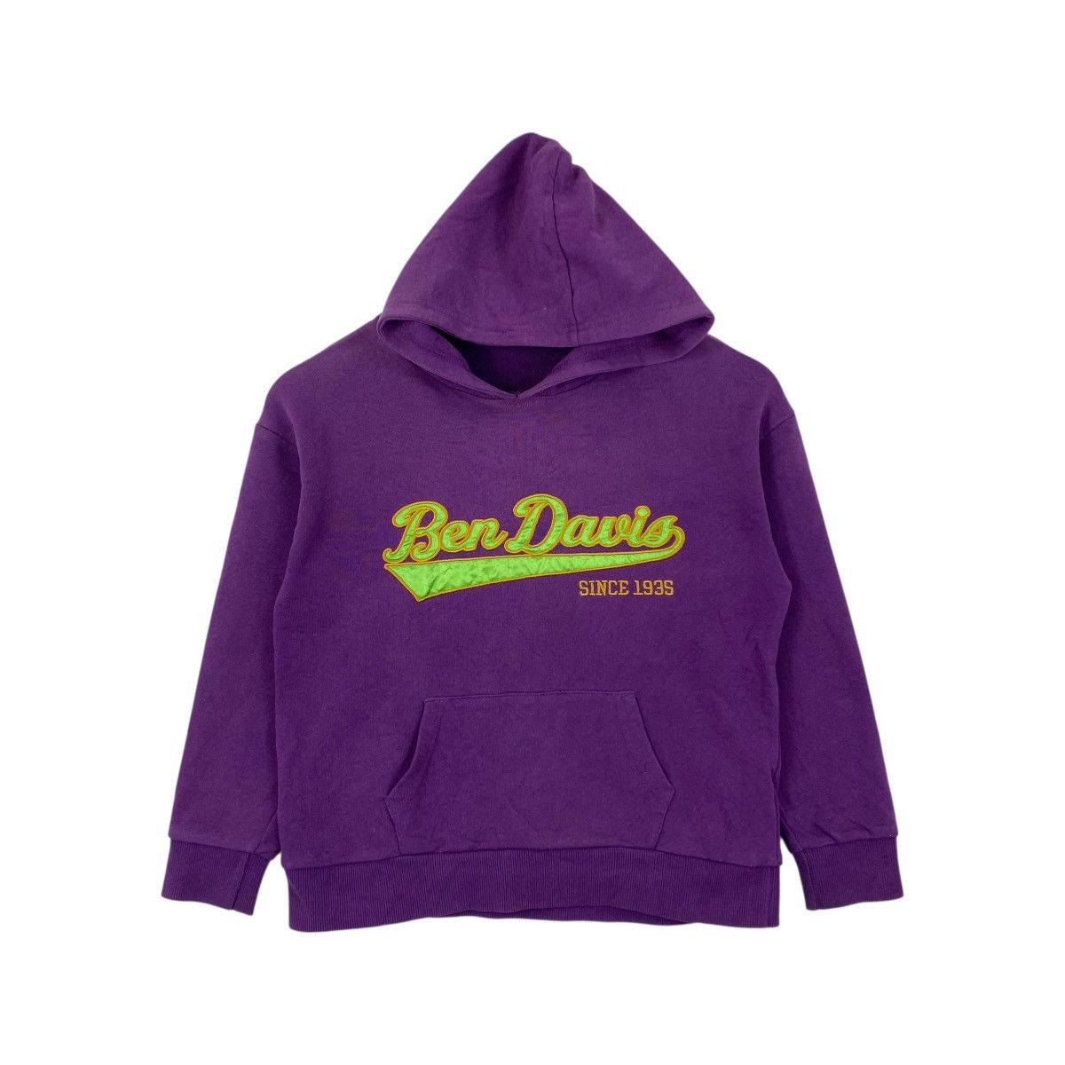 Ben Davis BEN DAVIS Since 1935 Embroidered Logo Purple Hooded Size US S / EU 44-46 / 1 - 1 Thumbnail