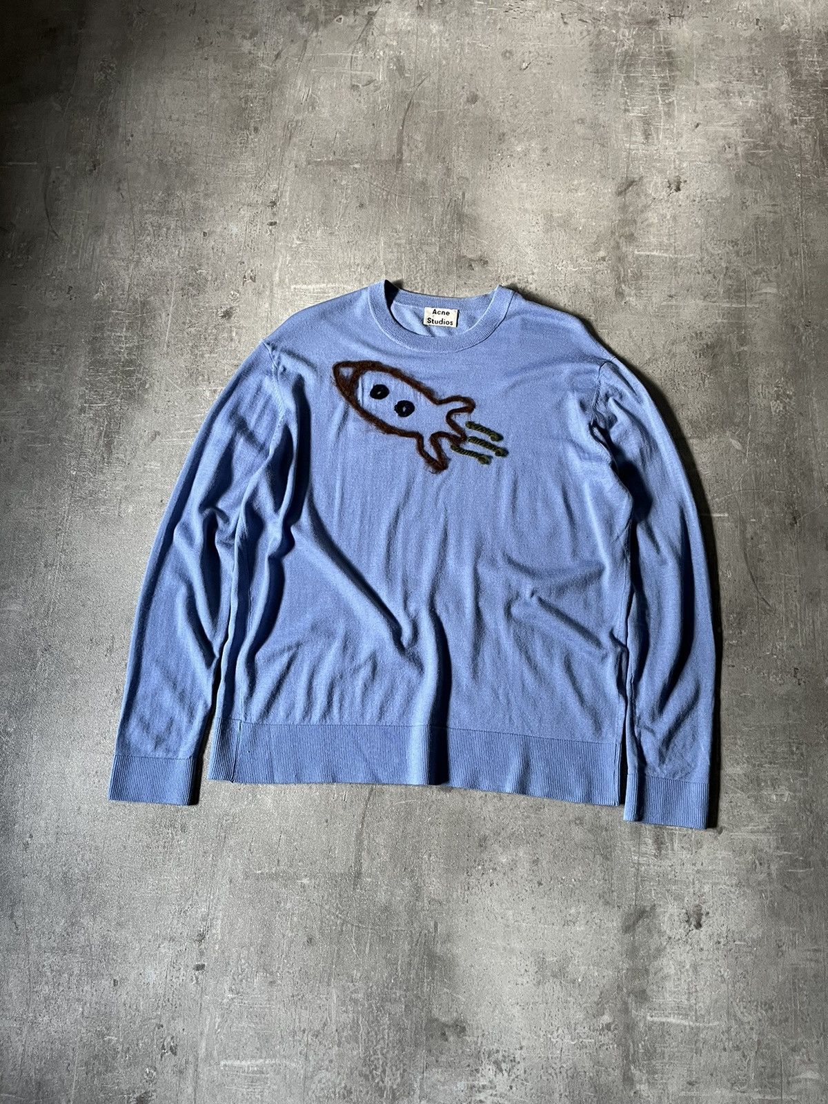 Acne Studios Acne Studios rocket blue sweater rare Size US M / EU 48-50 / 2 - 1 Thumbnail