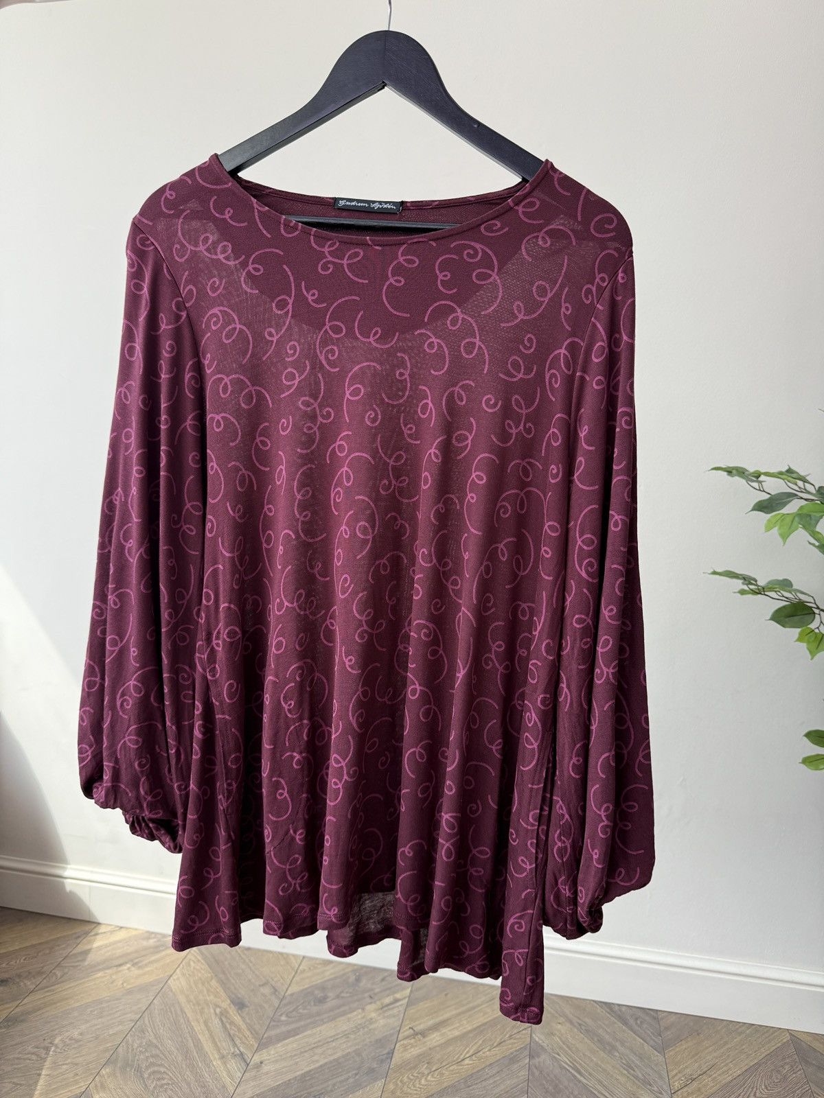 Gudrun Sjoden Vintage Gudrun Sjoden Organic Modal Long Sleeve Shirt Top Size M / US 6-8 / IT 42-44 - 3 Thumbnail