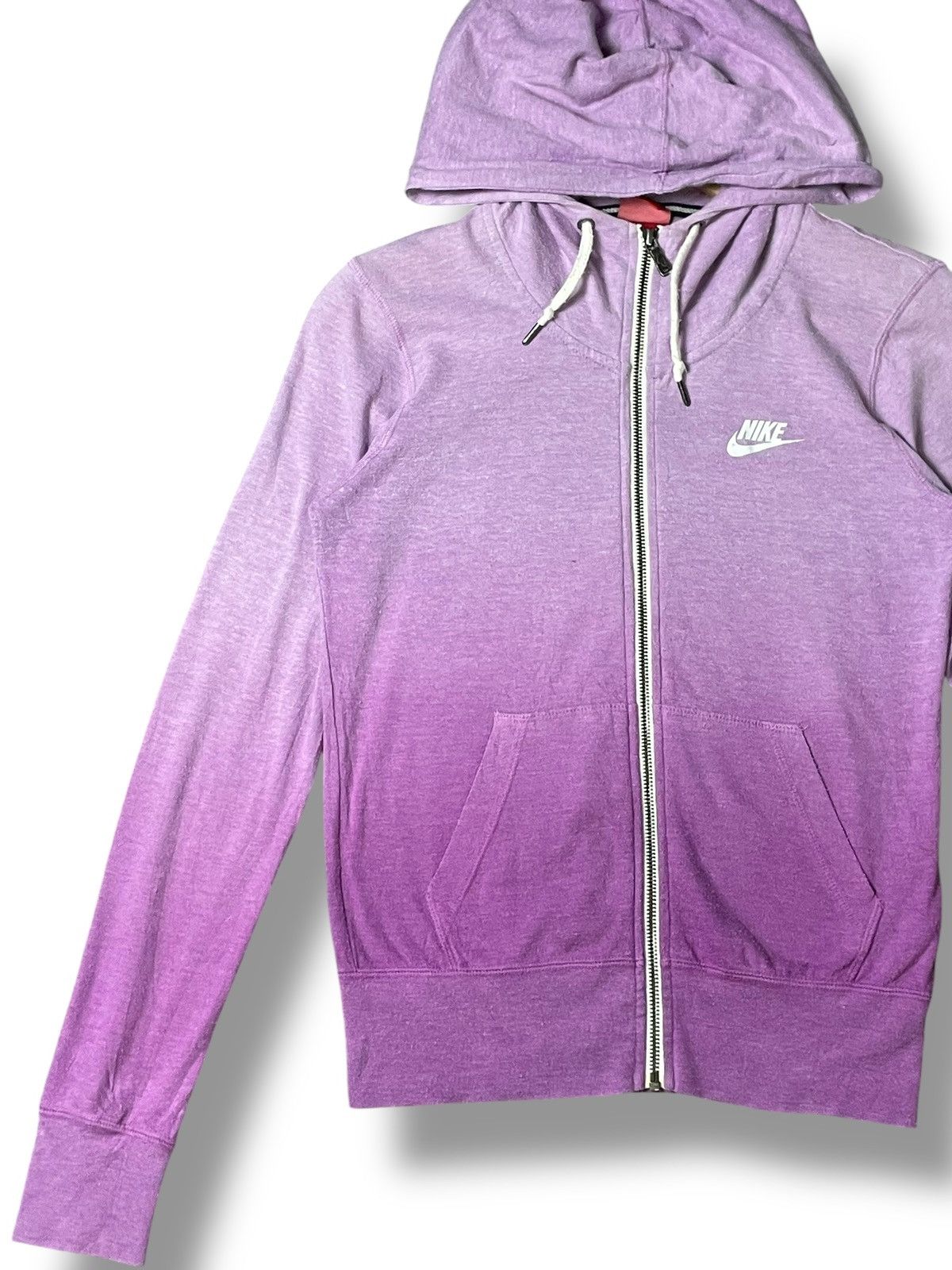 Designer × Nike × Vintage Nike x Vintage Purple Ombre Zip Up (35) Size US S / EU 44-46 / 1 - 4 Thumbnail