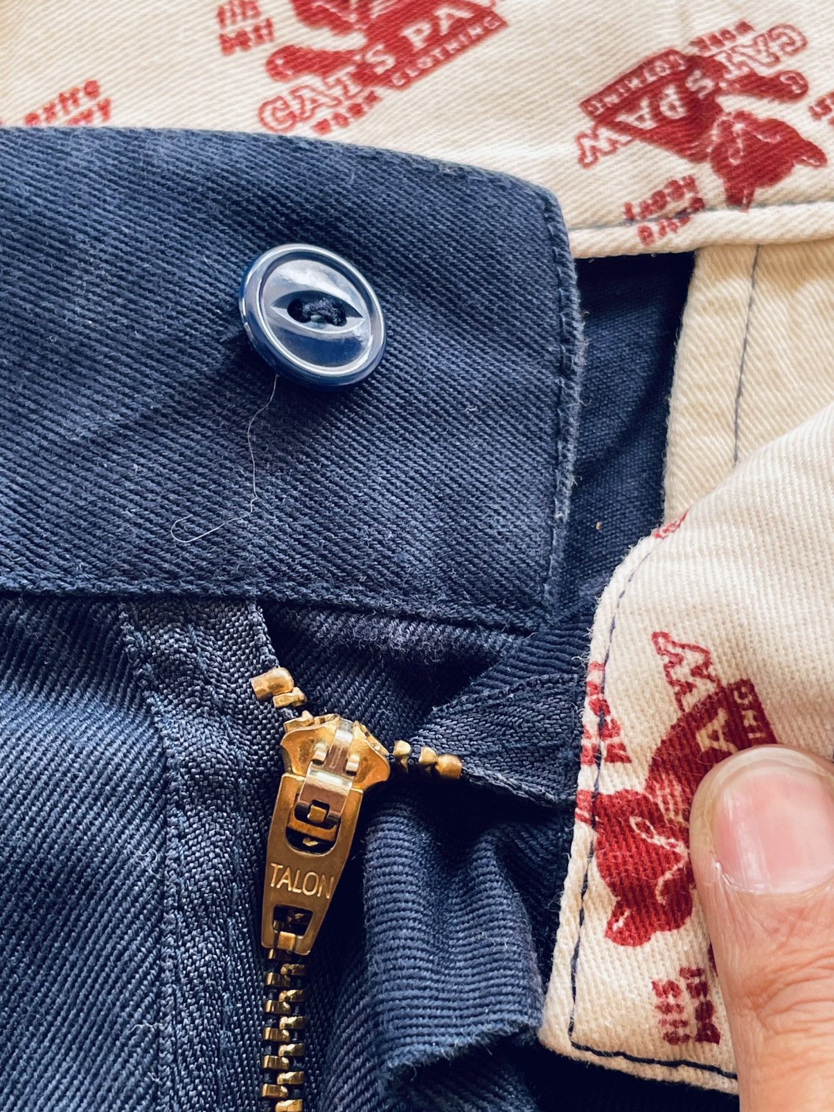 Sugar Cane × Toyo Enterprises × Vintage Cat’s Paw Toyo Enterprise Work Cotton Pants Size US 29 - 4 Thumbnail
