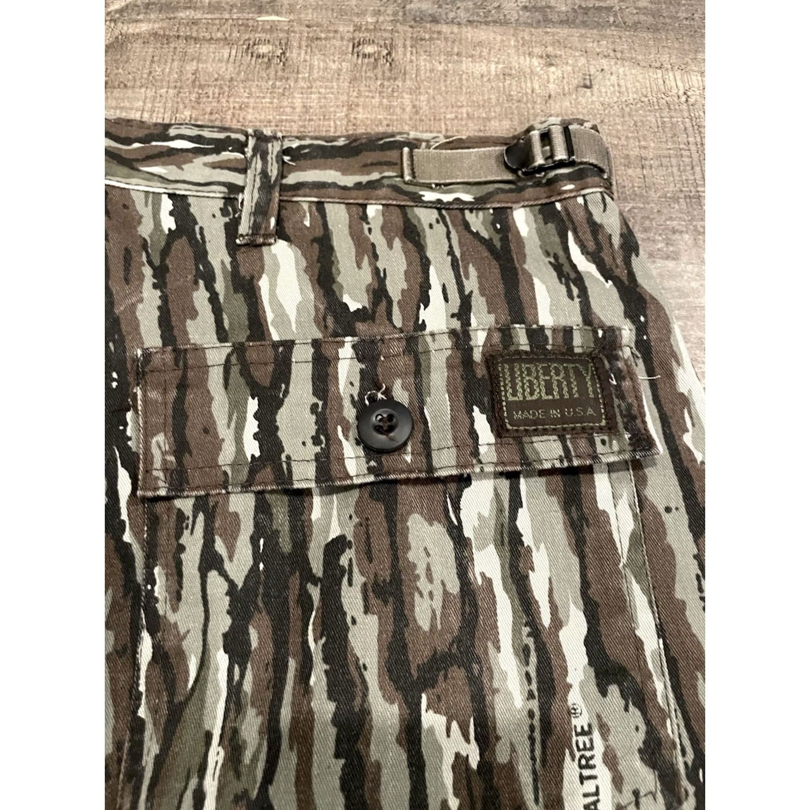 Realtree VINTAGE Liberty Pants Mens XL Realtree Hunting Camo Size 40x32 Made USA F531 Size US 36 / EU 52 - 3 Thumbnail