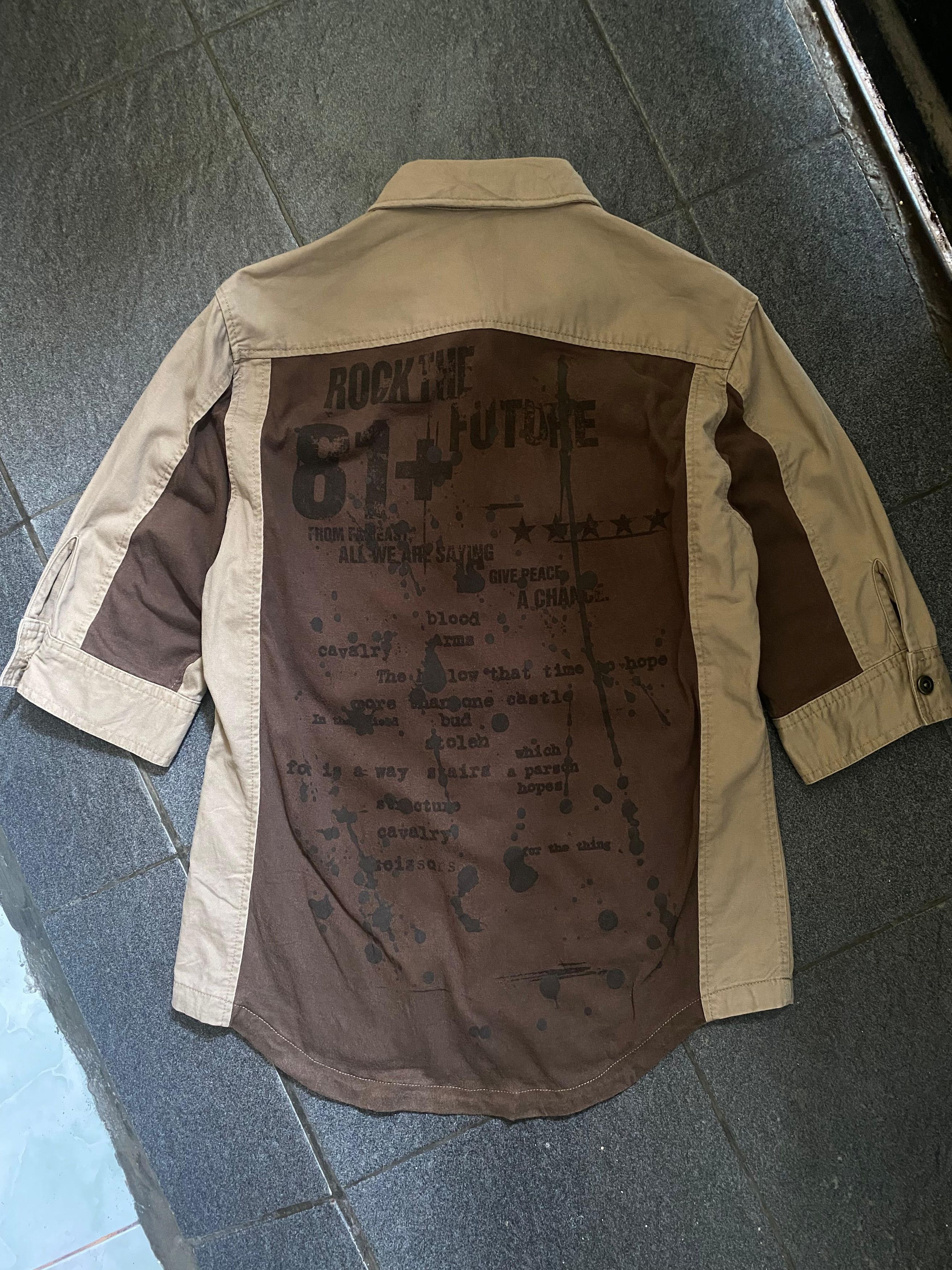 Japanese Brand Semanticdesign Poem Shirt Size US M / EU 48-50 / 2 - 1 Thumbnail