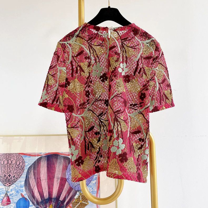 Valentino Valentino Lace T-shirt top Size XS / US 0-2 / IT 36-38 - 2 Thumbnail