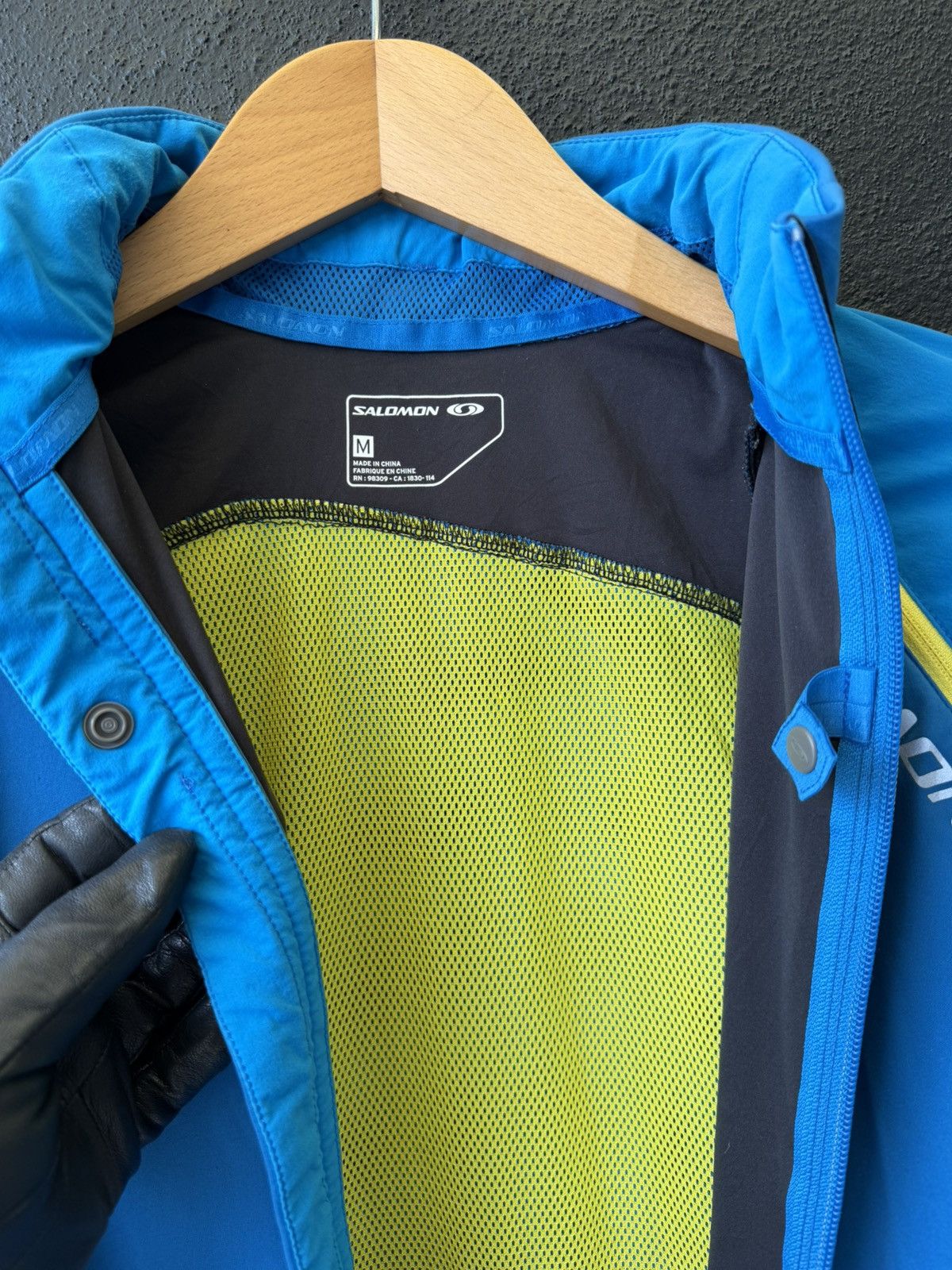 Maison Margiela × Salomon DROP! Salomon Blue Clima Wind Versatile Jacket / Windbreaker Size M / US 6-8 / IT 42-44 - 8 Thumbnail