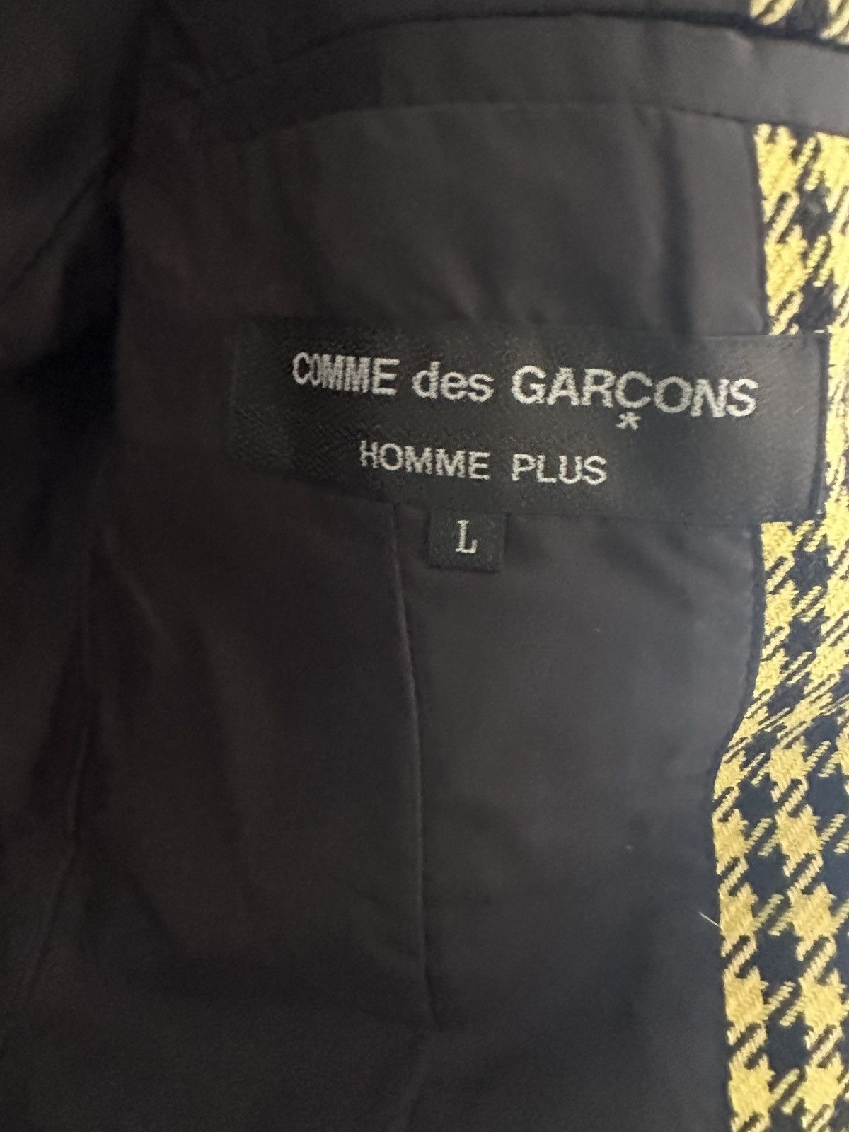 Comme des Garcons × Comme des Garcons Homme Plus Jacket CDG Homme Plus Size 50R - 5 Thumbnail