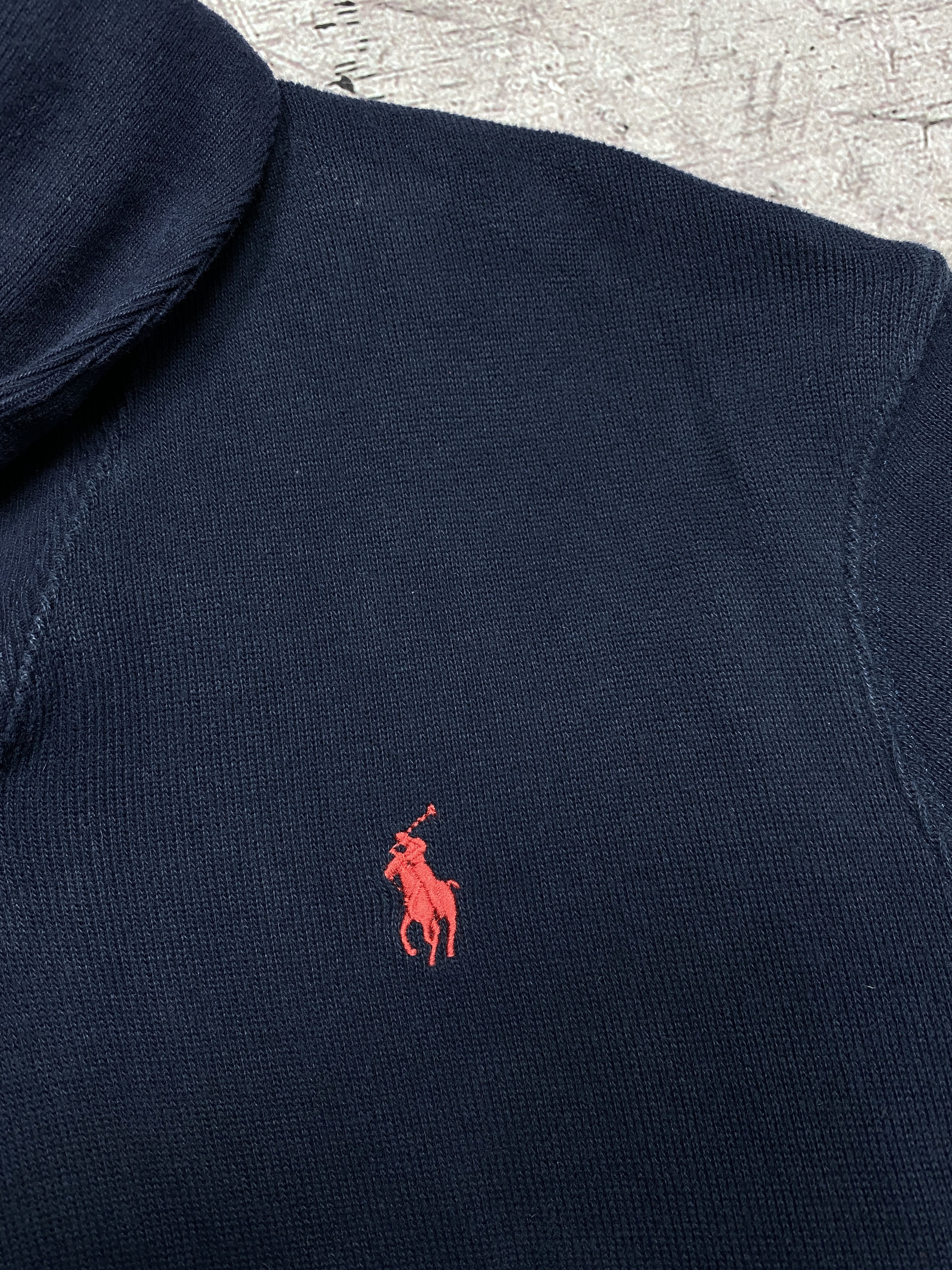Polo Ralph Lauren × Ralph Lauren × Vintage Polo Ralph Lauren Vintage Mens Cardigan Sweatshirt Size US L / EU 52-54 / 3 - 3 Thumbnail