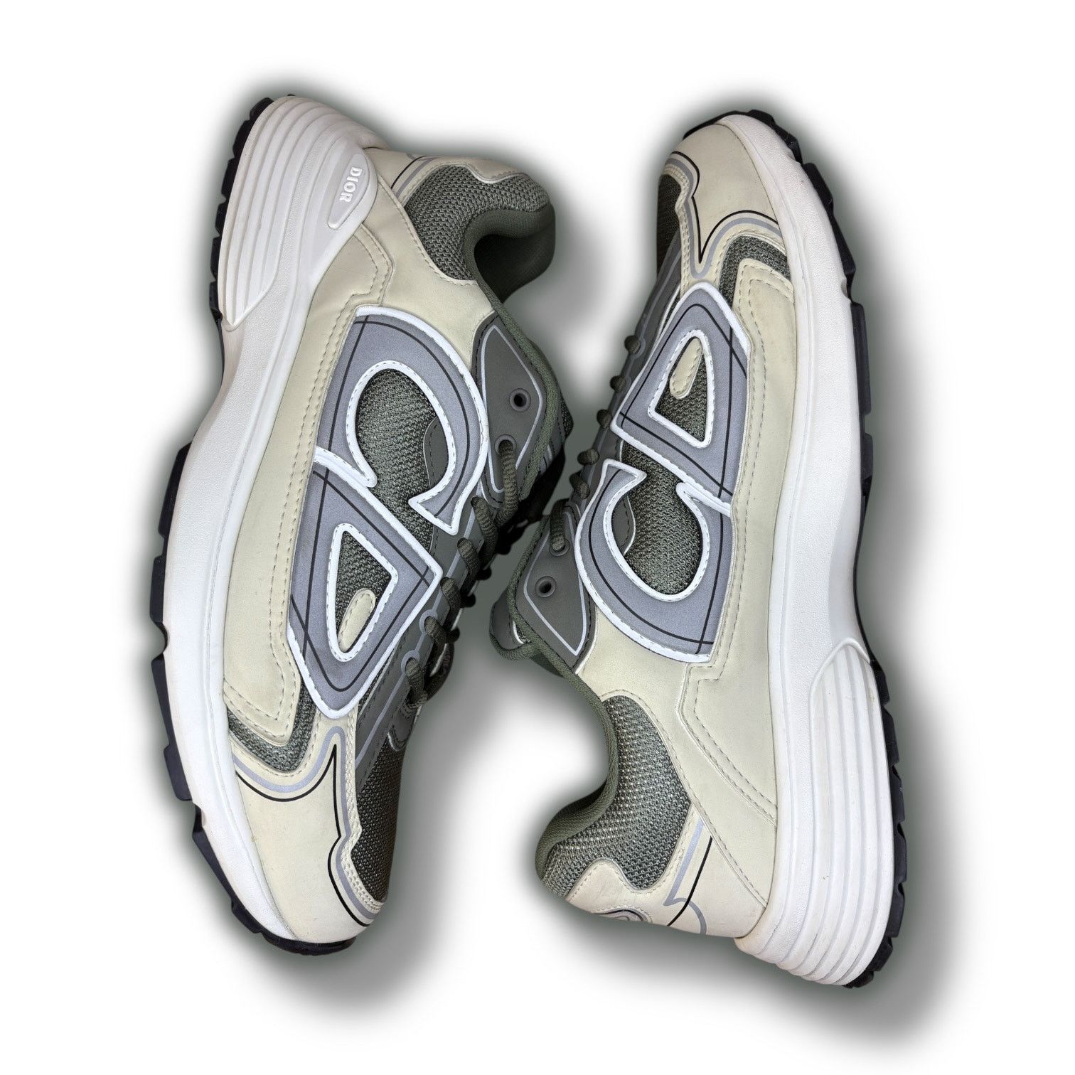 Dior Dior B30 Olive Beige Sneakers | Size 44 (11US) Size US 9 / EU 42 - 1 Thumbnail