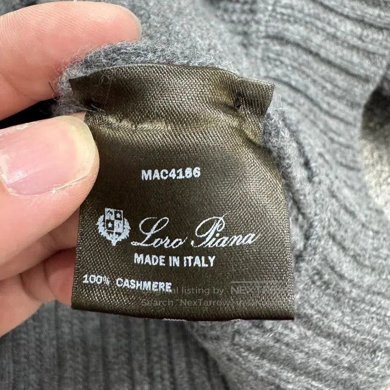 Loro Piana Loro Piana Half-Zip Knit Sweater. Size US XL / EU 56 / 4 - 4 Thumbnail