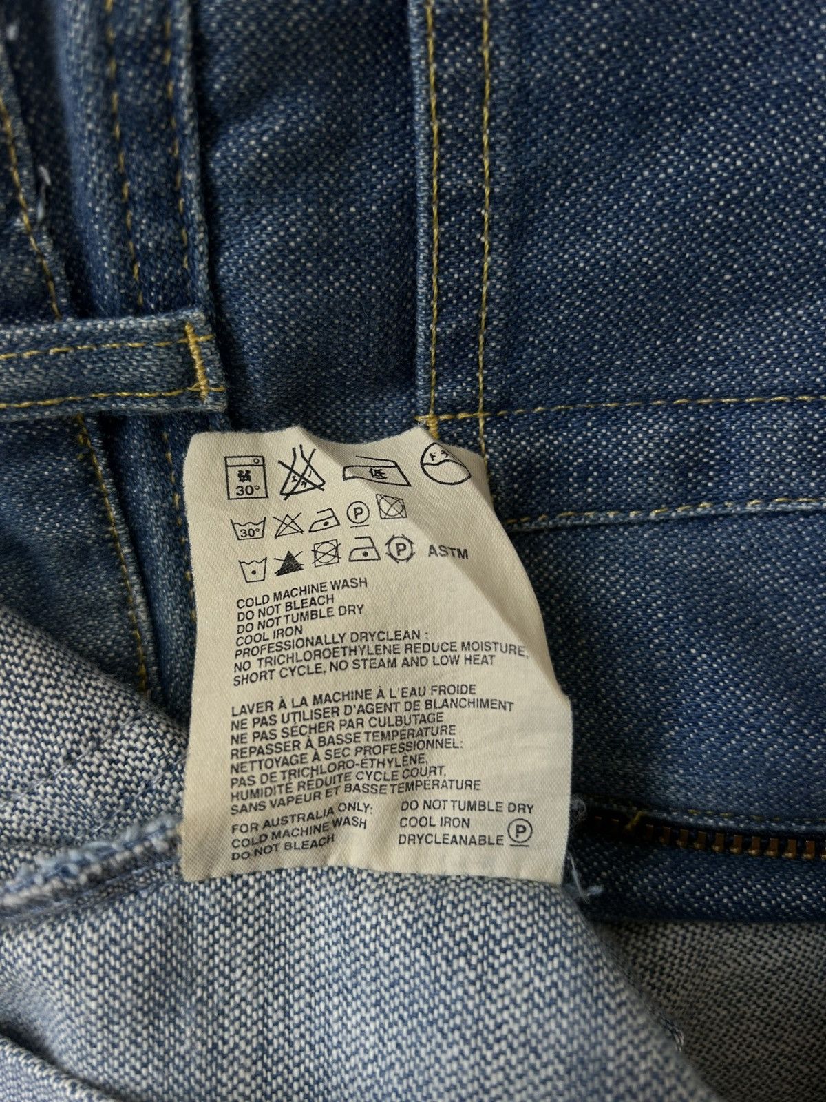 Miu Miu MIU MIU pleated denim skirt Size 29" - 9 Thumbnail