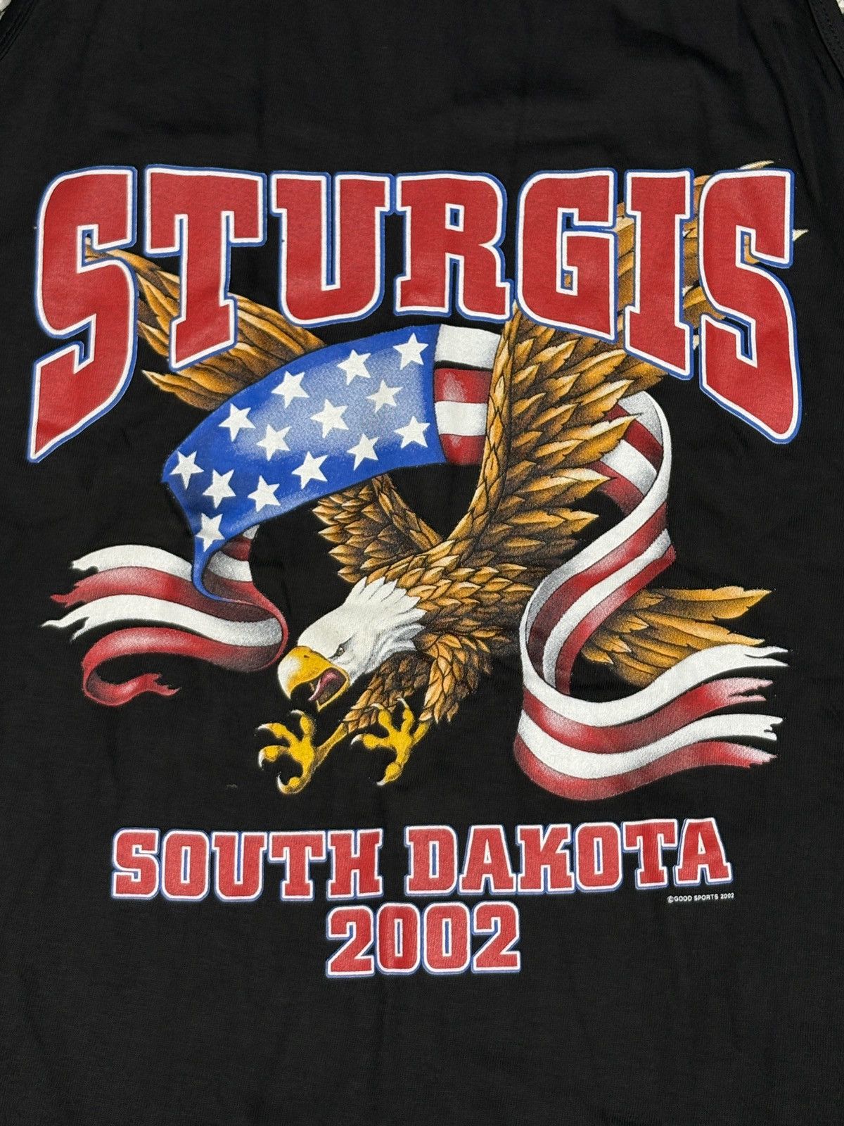 Harley Davidson Vintage 2002 STURGIS Motorcycle Rally Tank Top Size M 0782 Size US L / EU 52-54 / 3 - 4 Thumbnail