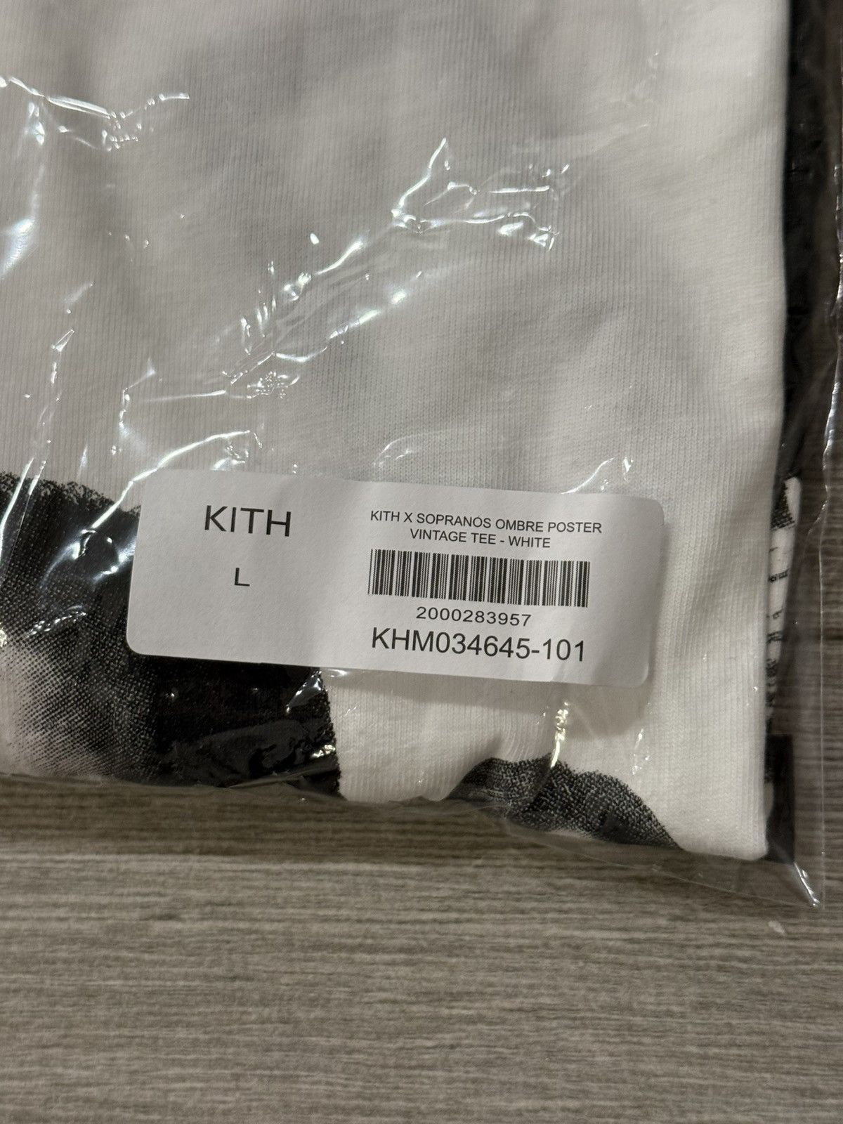 Kith KITH The Sopranos Ombre Poster Vintage Tee White Sz L Large Size US L / EU 52-54 / 3 - 11 Thumbnail