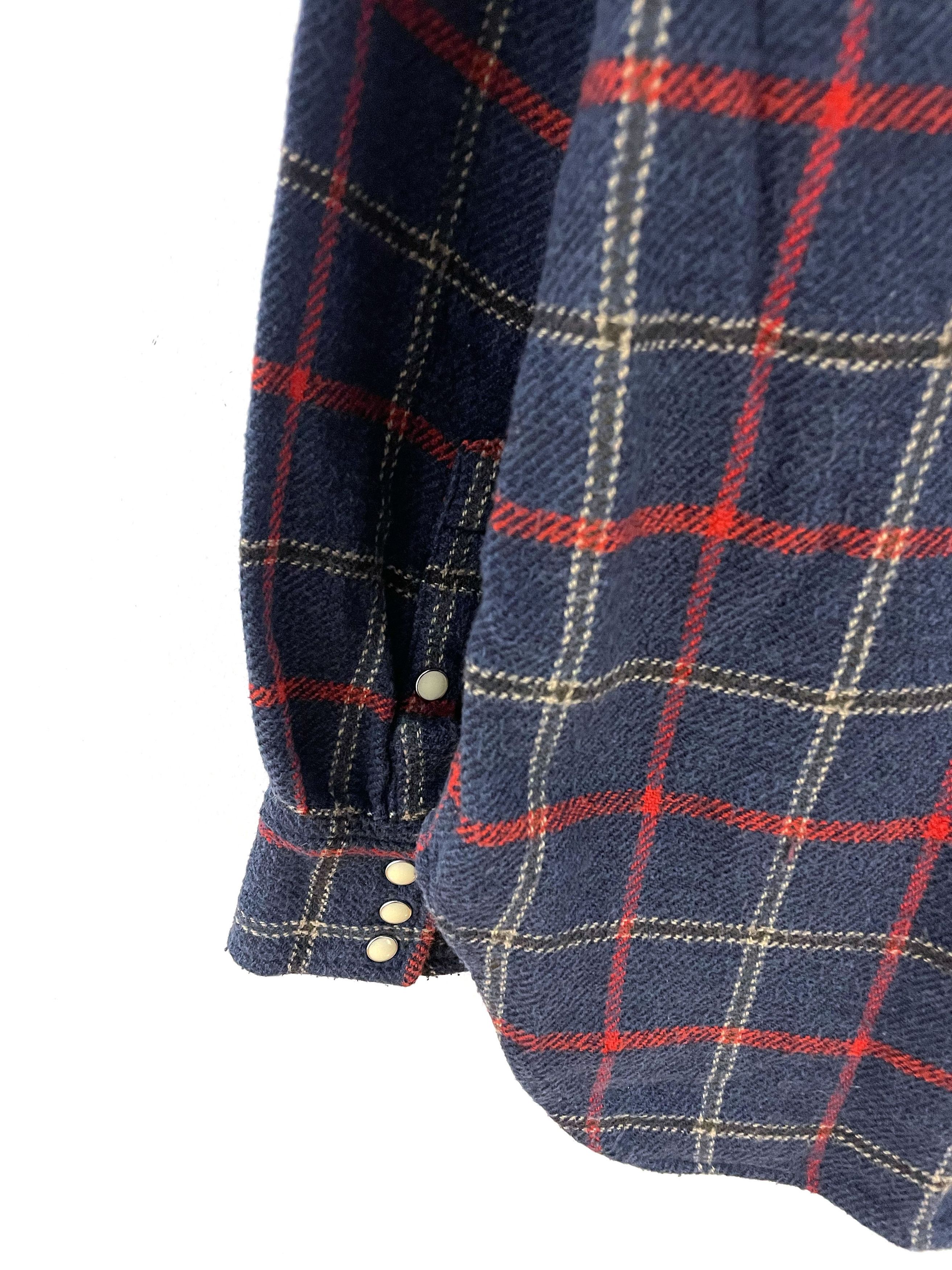 Kapital Corduroy Trim Flannel Size US XL / EU 56 / 4 - 9 Thumbnail