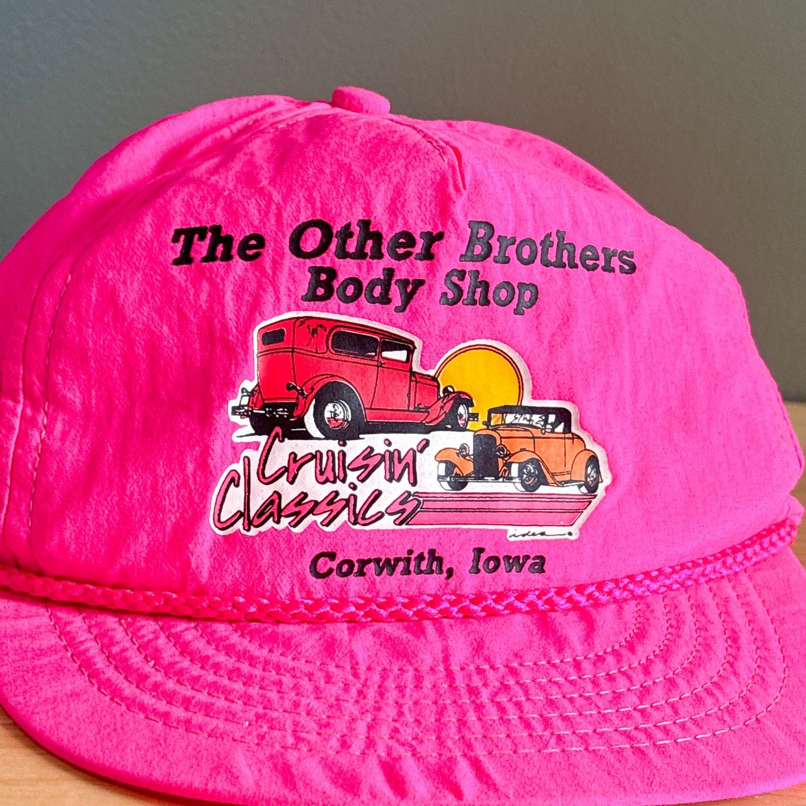 Other Vtg Other Brothers Body Shop Cruisin' Classic Strapback Hat Size ONE SIZE - 2 Thumbnail
