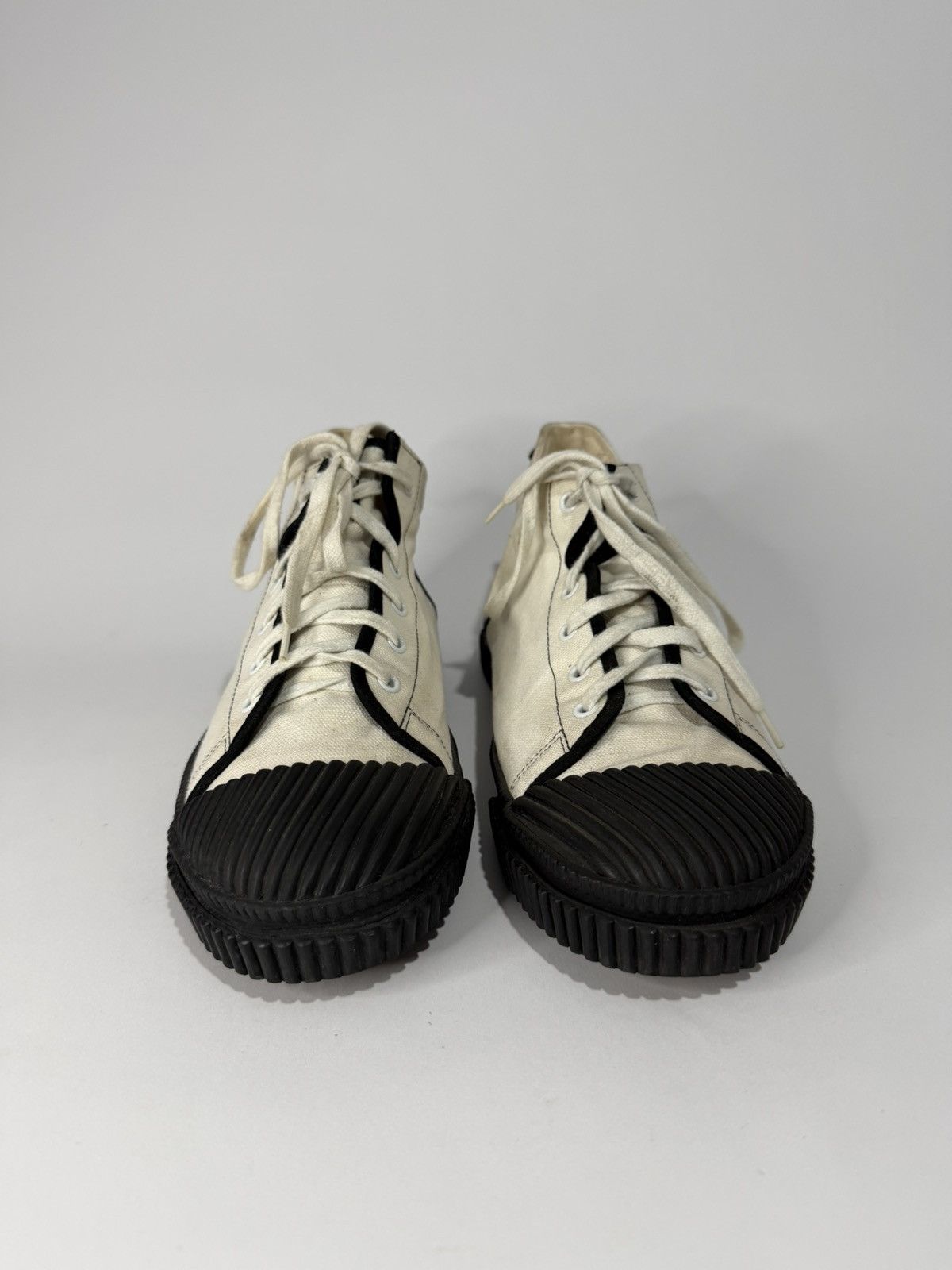 Loewe Loewe Canvas Colorblock Pattern Sneakers Size 41 EU Size US 9 / EU 42 - 2 Thumbnail