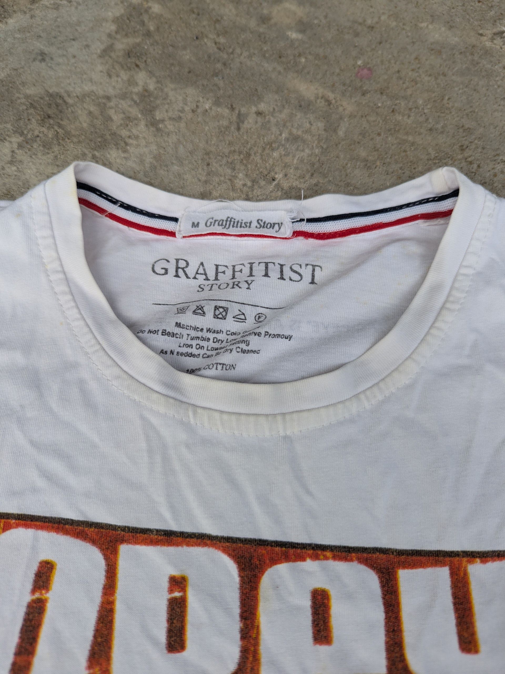 Cartoon Network × Japanese Brand Popeye Graphic Tee By Graffitis Story Size US S / EU 44-46 / 1 - 6 Thumbnail